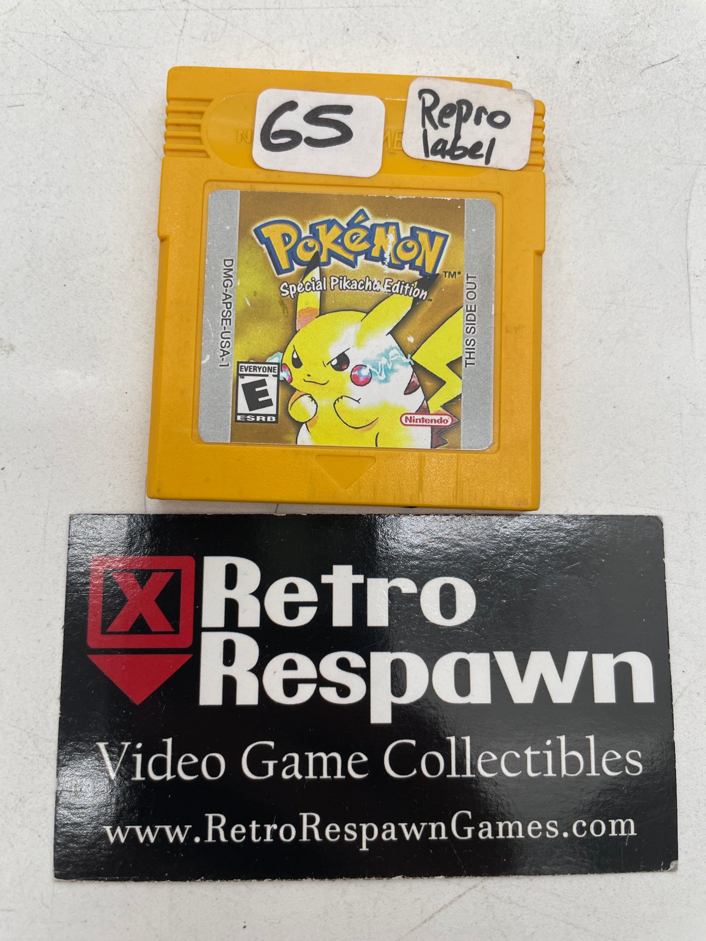 Repro Label Pokemon Yellow - GameBoy (Game Only)