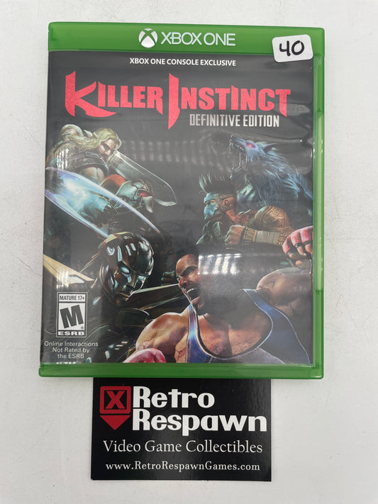 Killer Instinct: Definitive Edition - Xbox One (Complete)