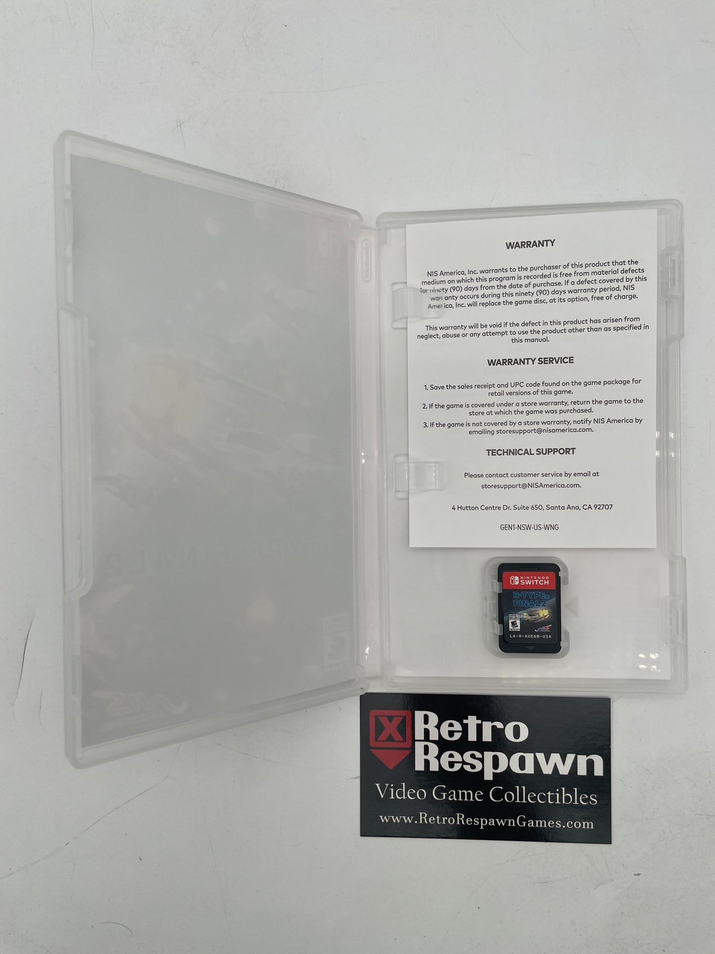 R-Type Final 2 - Nintendo Switch (Complete)