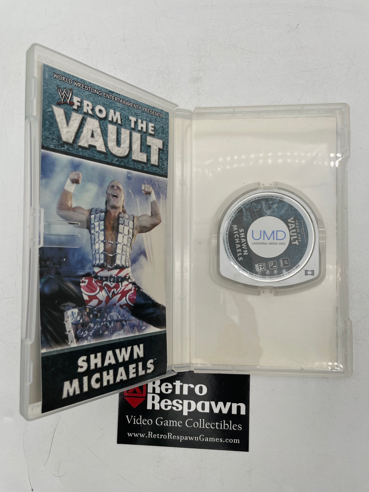 WWE From the Vault Shawn Michaels - UMD Video PSP (Complete)