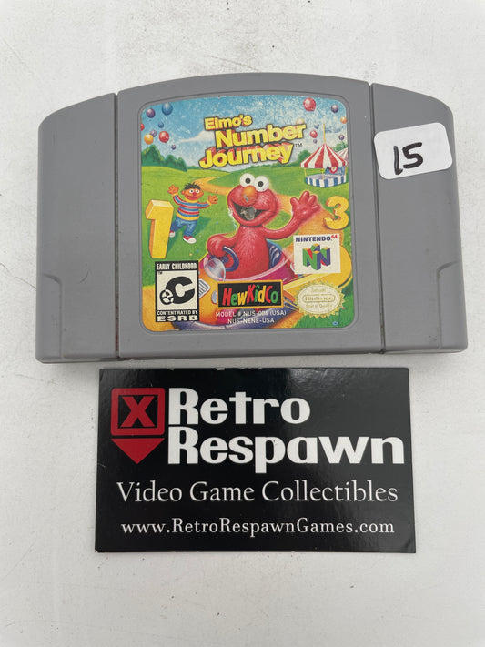 Elmo's Number Journey - Nintendo 64 (Game Only)