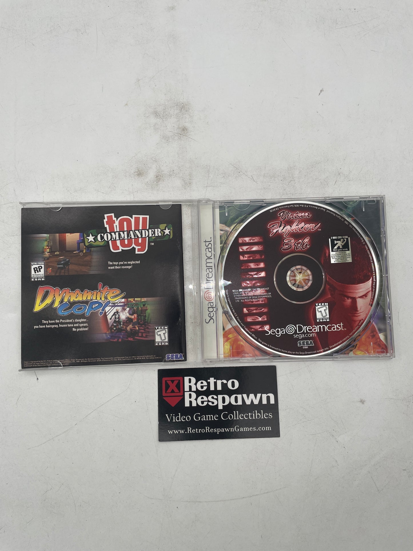 Virtua Fighter 3tb - Sega Dreamcast (Complete)