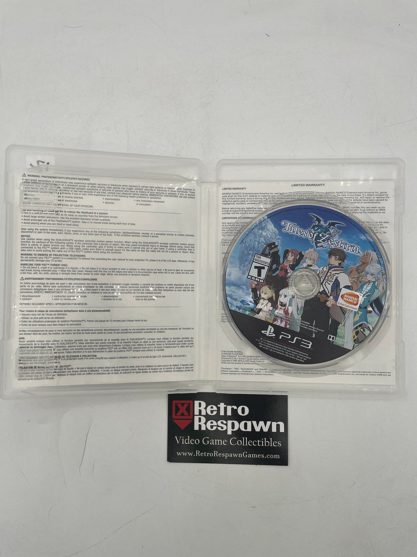 Tales of Zestiria - Playstation 3 (Complete)