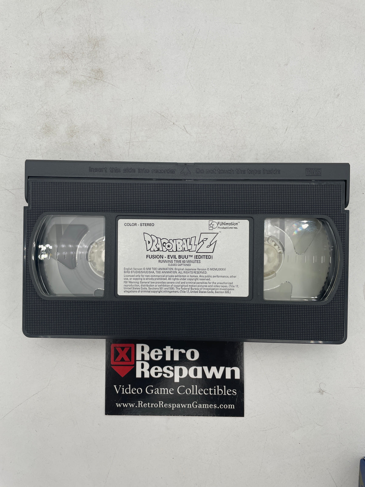 Dragonball Z Fusion Evil Buu - VHS (Complete)