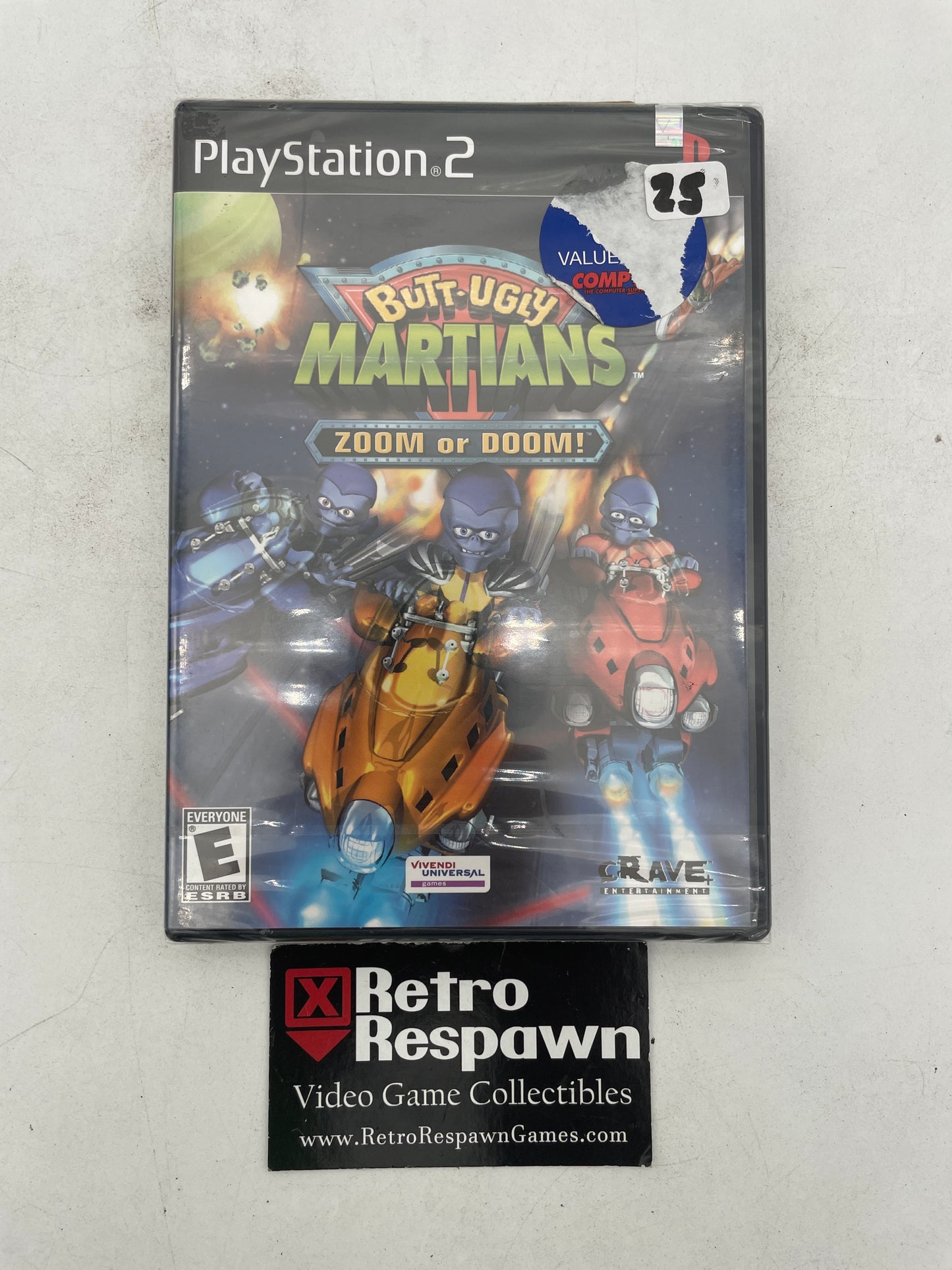 Butt Ugly Martians Zoom or Doom - Playstation 2 (Sealed)