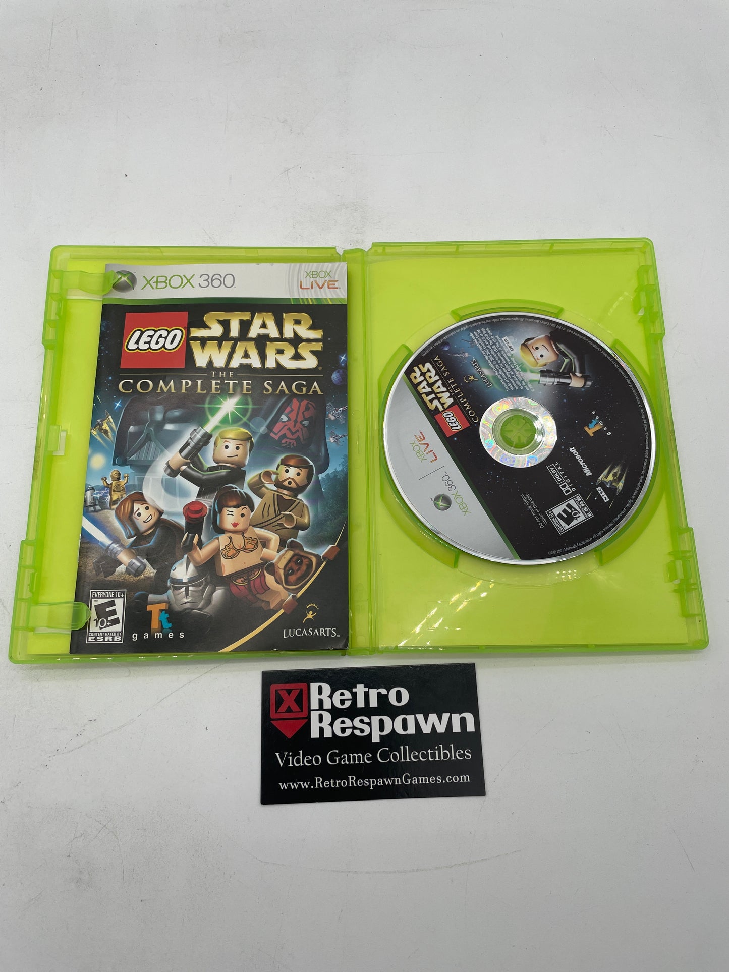 Lego Star Wars The Complete Saga - Xbox 360 (Complete)