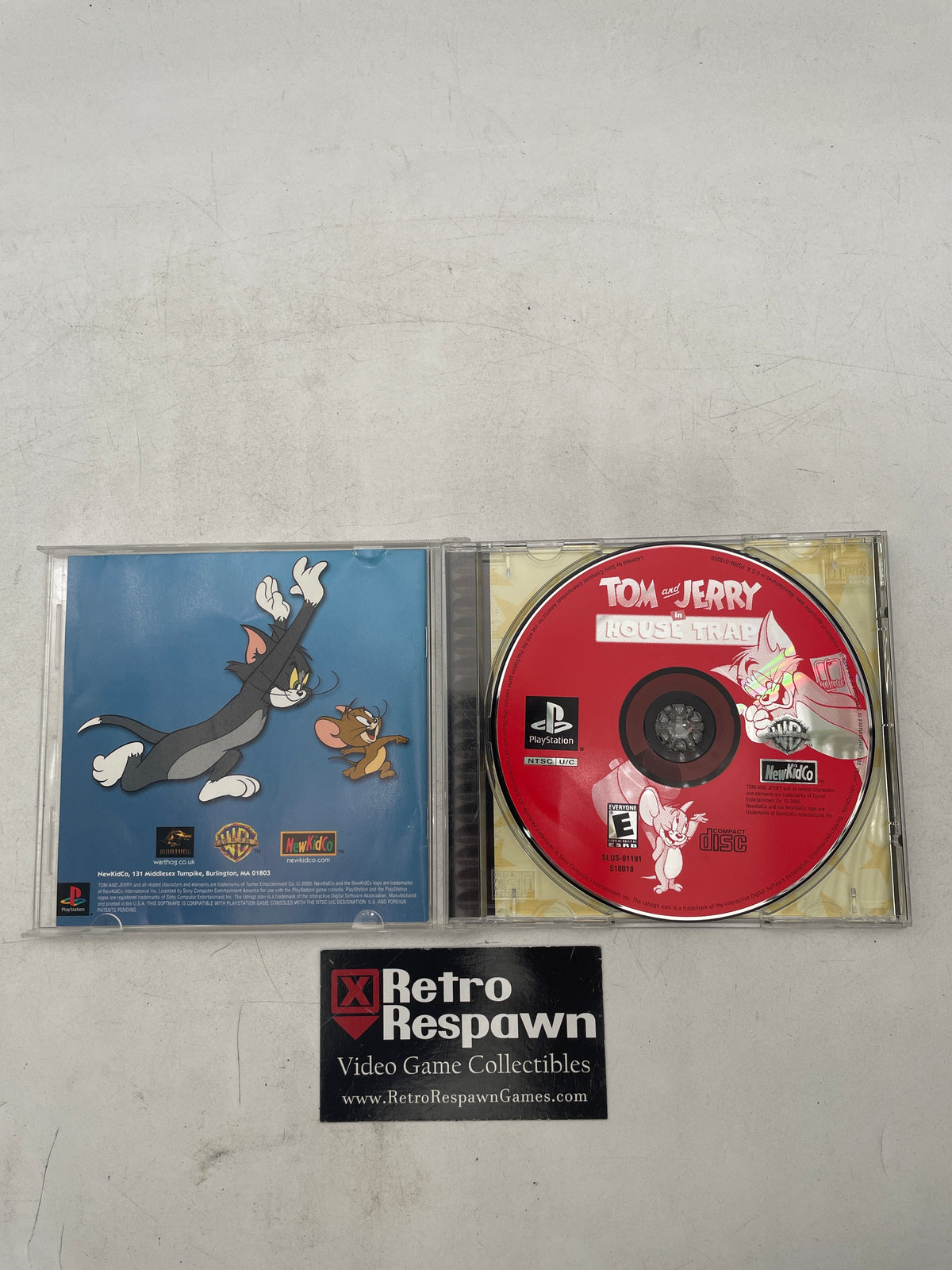 Tom and Jerry In House Trap - Playstation (Complete)