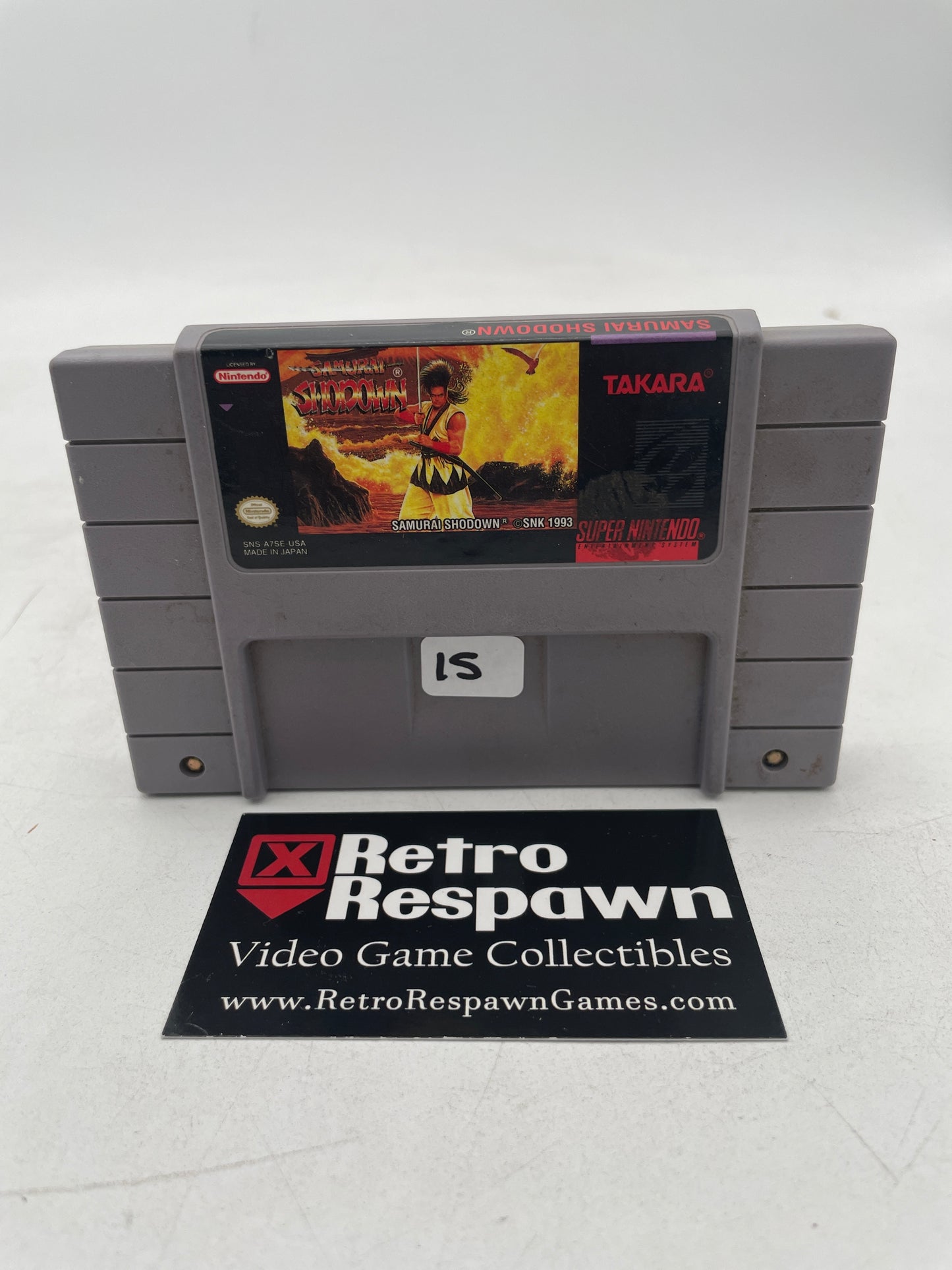 Samurai Showdown - SNES (Game Only)