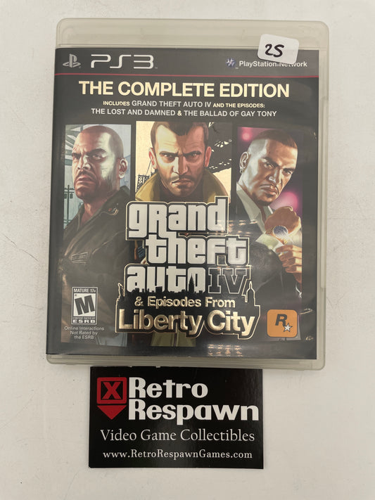 Grand Theft Auto: Episodes from Liberty City - Playstation 3 (Complete)