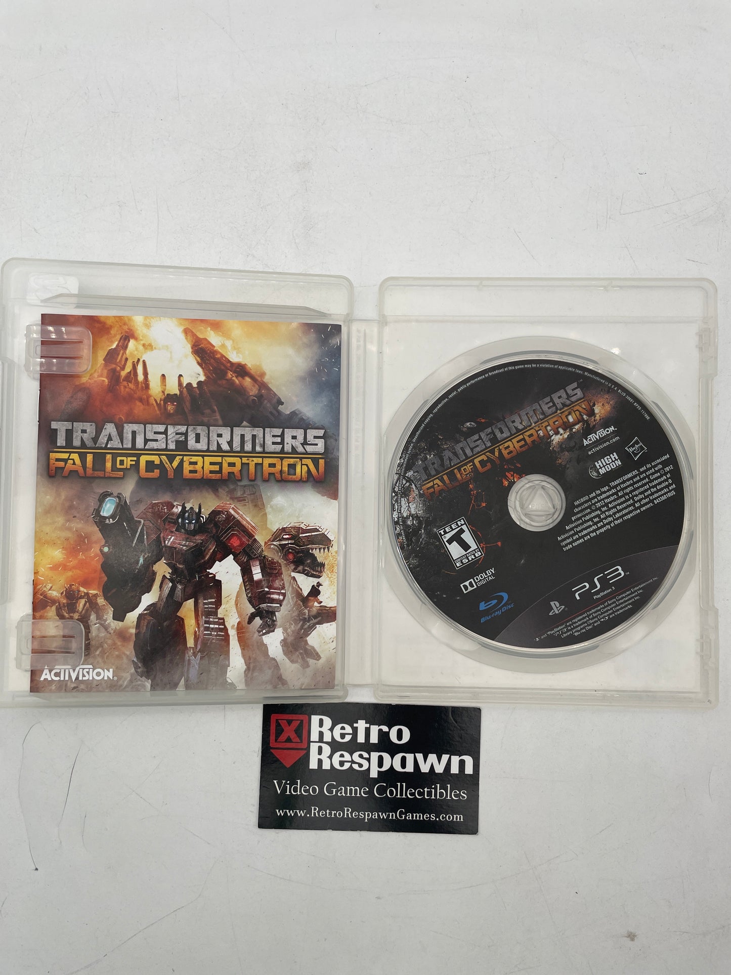 Transformers: Fall Of Cybertron - Playstation 3 (Complete)
