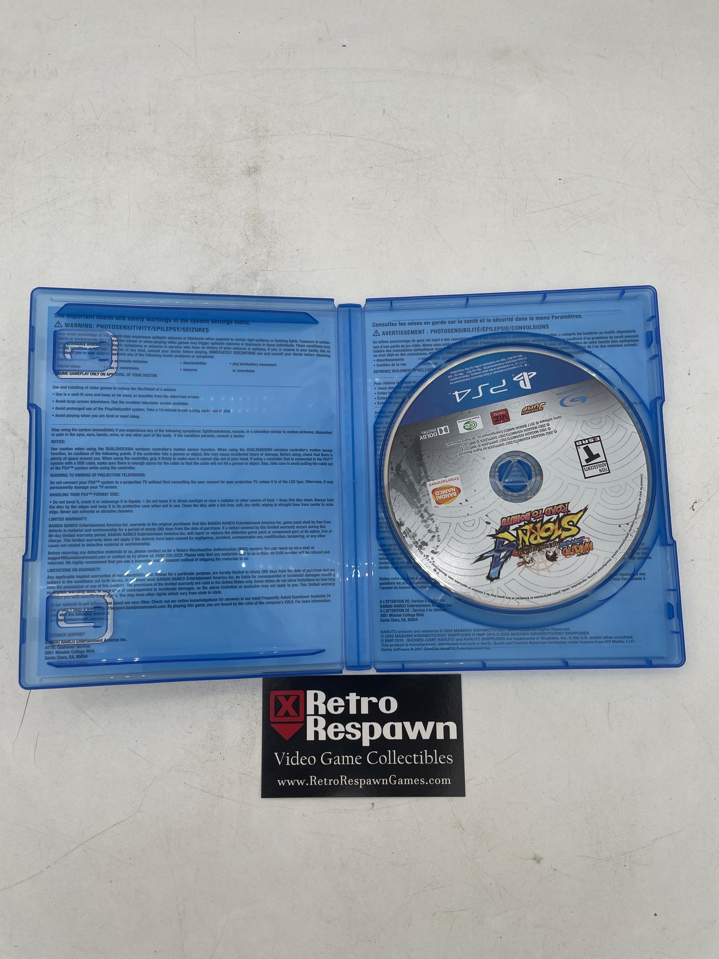 Naruto Shippuden Ultimate Ninja Storm 4 Road to Boruto - Playstation 4 (Complete)