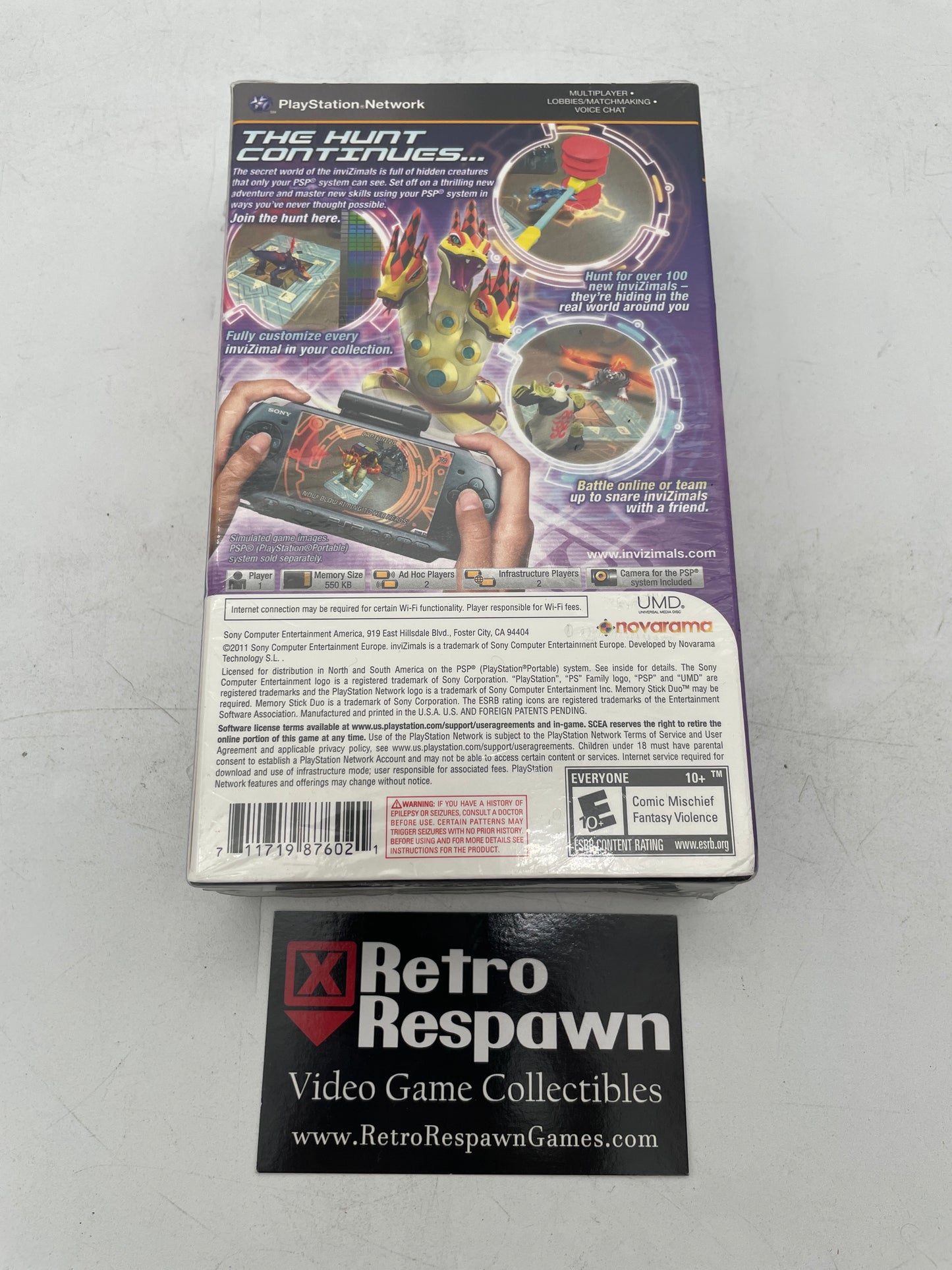 Invizimals: Shadow Zone - PSP (Sealed)