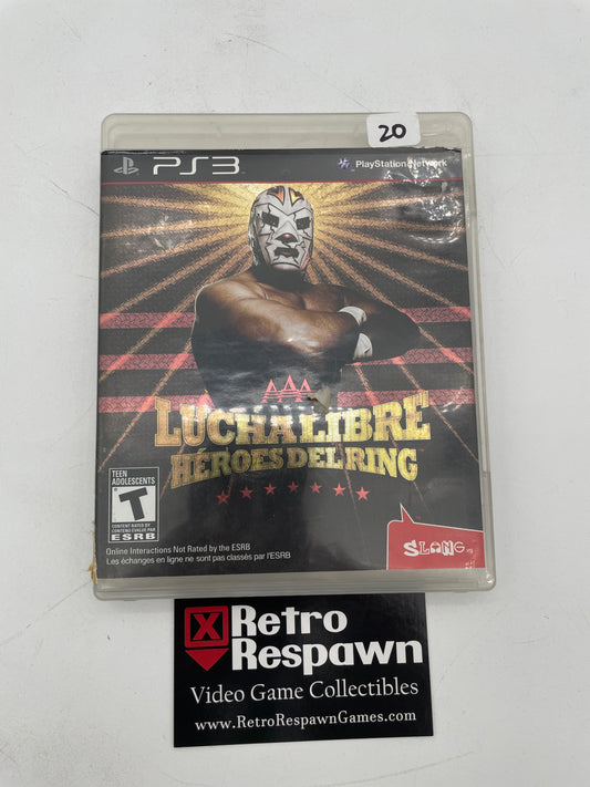 Lucha Libre AAA: Heroes del Ring - Playstation 3 (Complete)