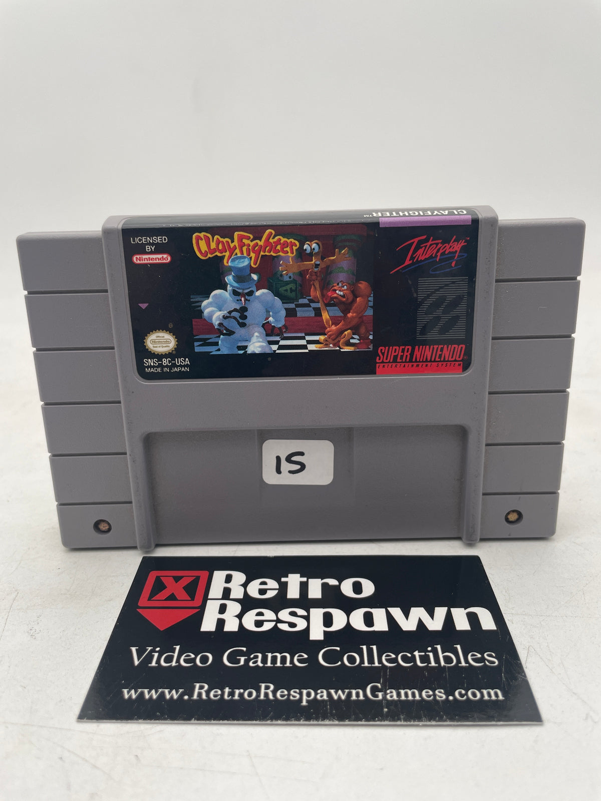 ClayFighter - Super Nintendo (Game Only)
