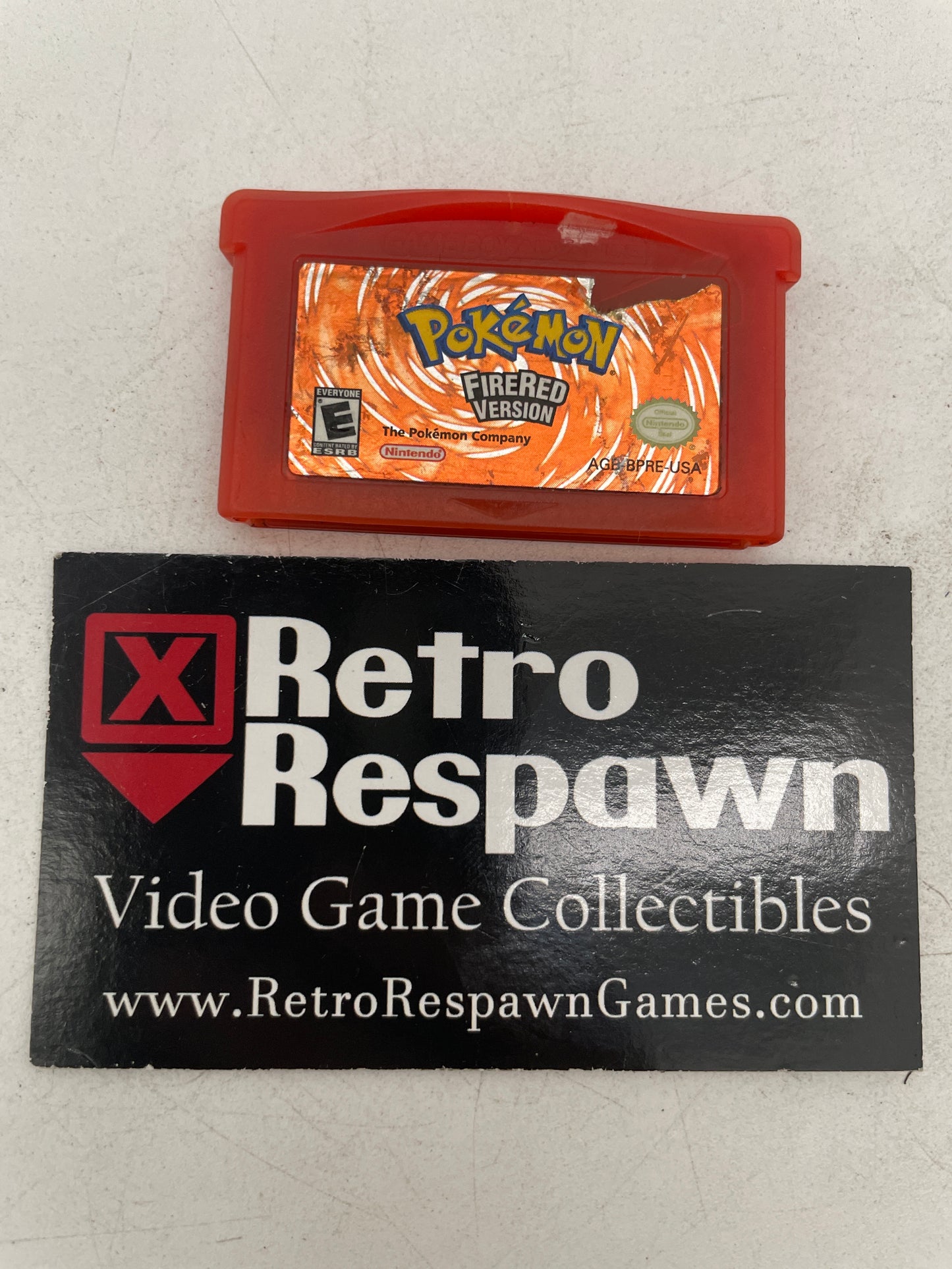Damaged Label Pokemon Fire Red - Gameboy Advance (Game Only)