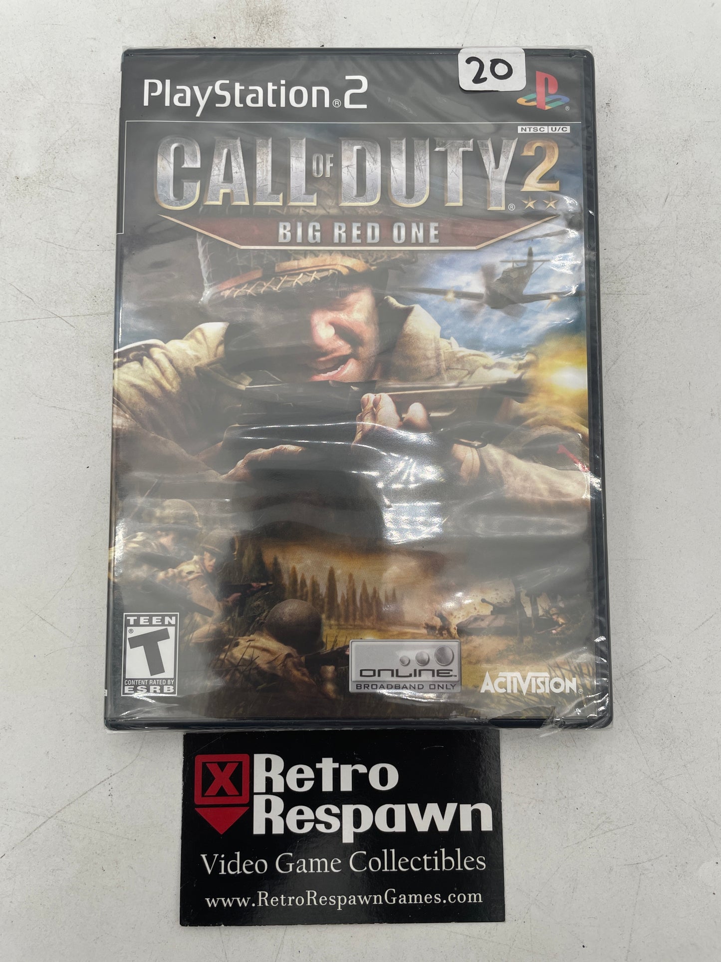 Call of Duty 2 Big Red One - Playstation 2 (Sealed)