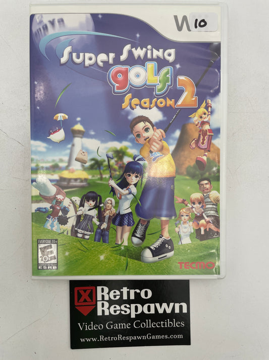 Super Swing Golf Season 2 - Wii (Complete)