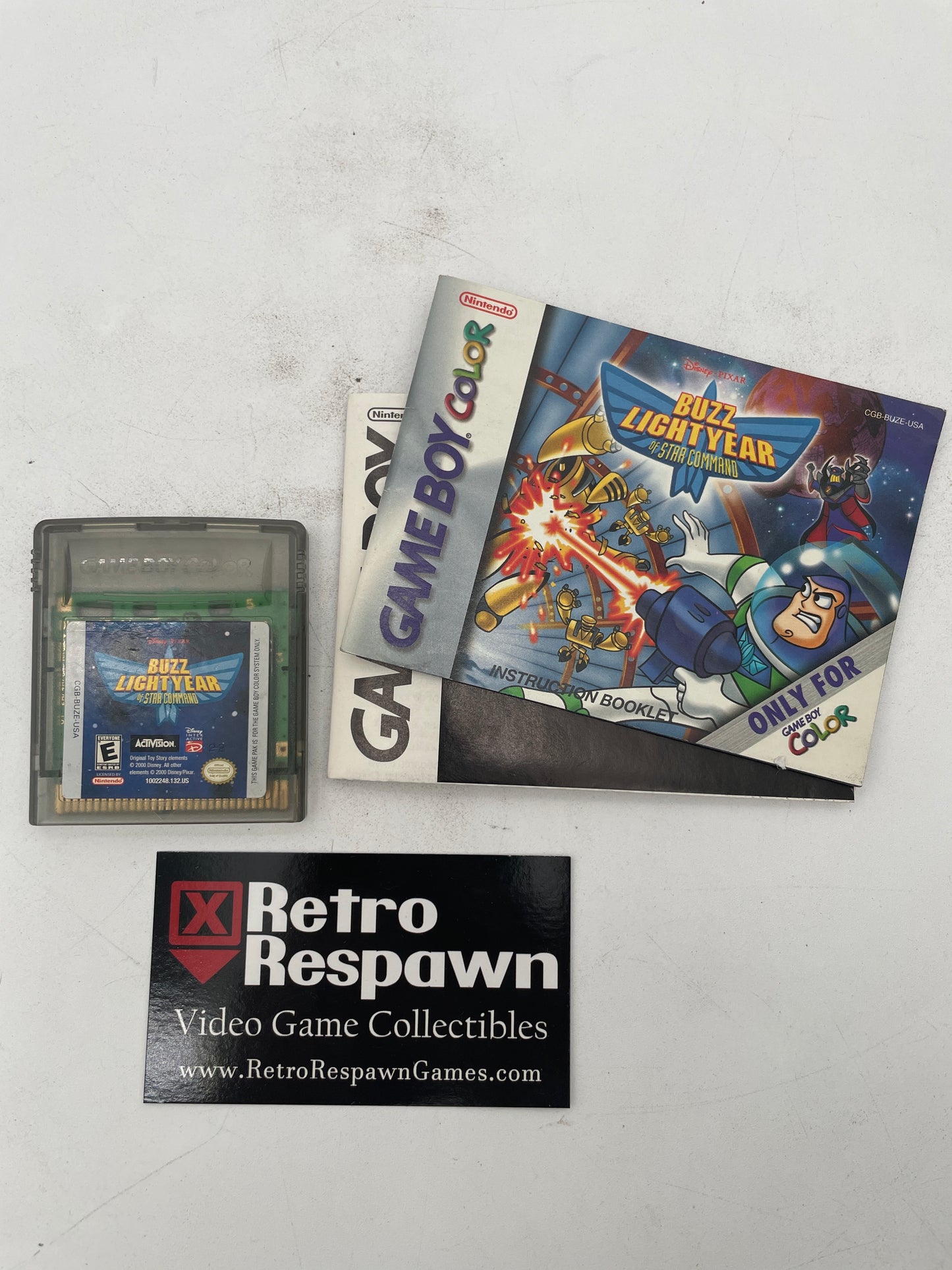 Buzz Lightyear of Star Command - GameBoy Color (Complete)