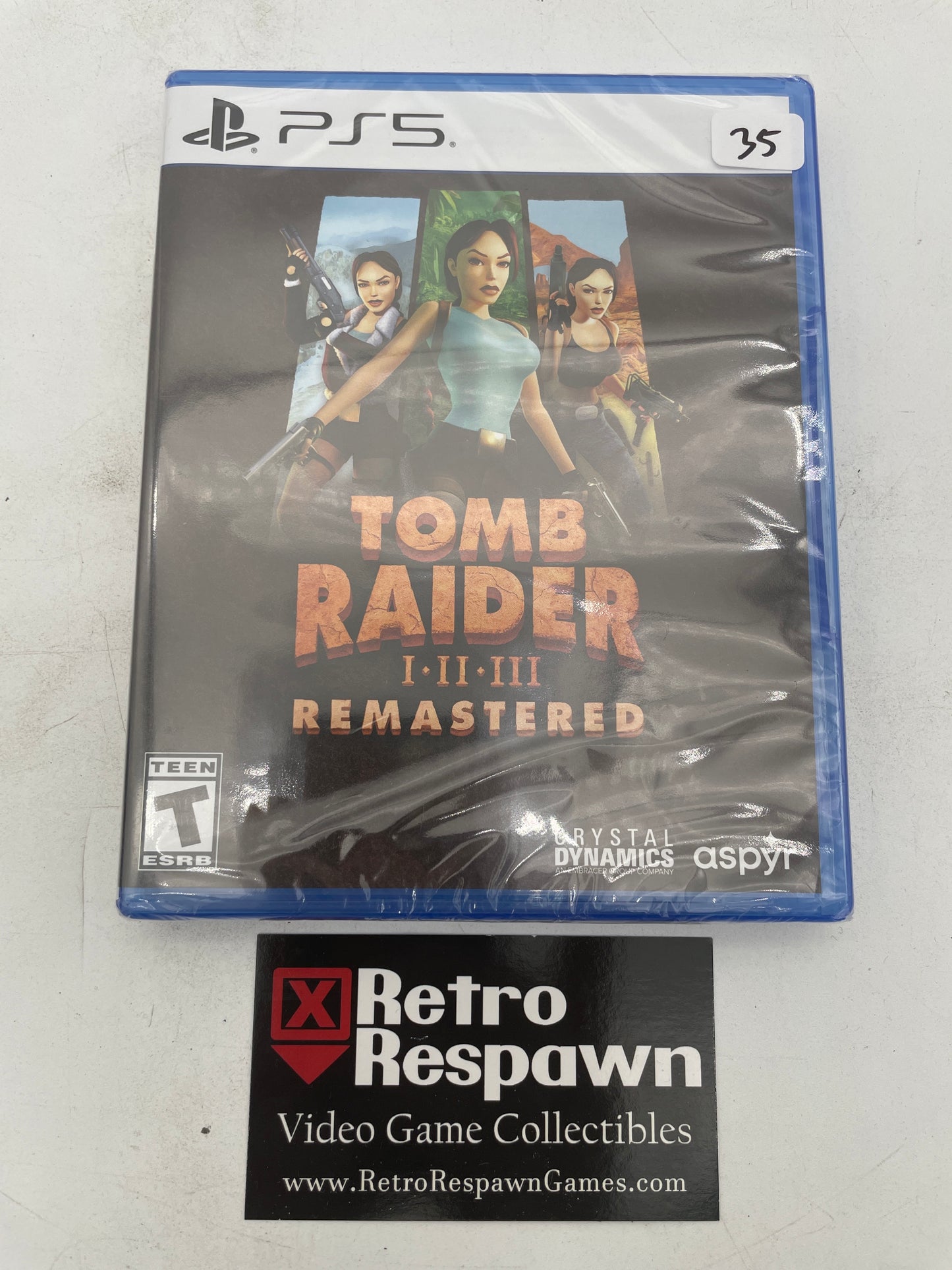 Tomb Raider I-III Remastered - Playstation 5 (Sealed)