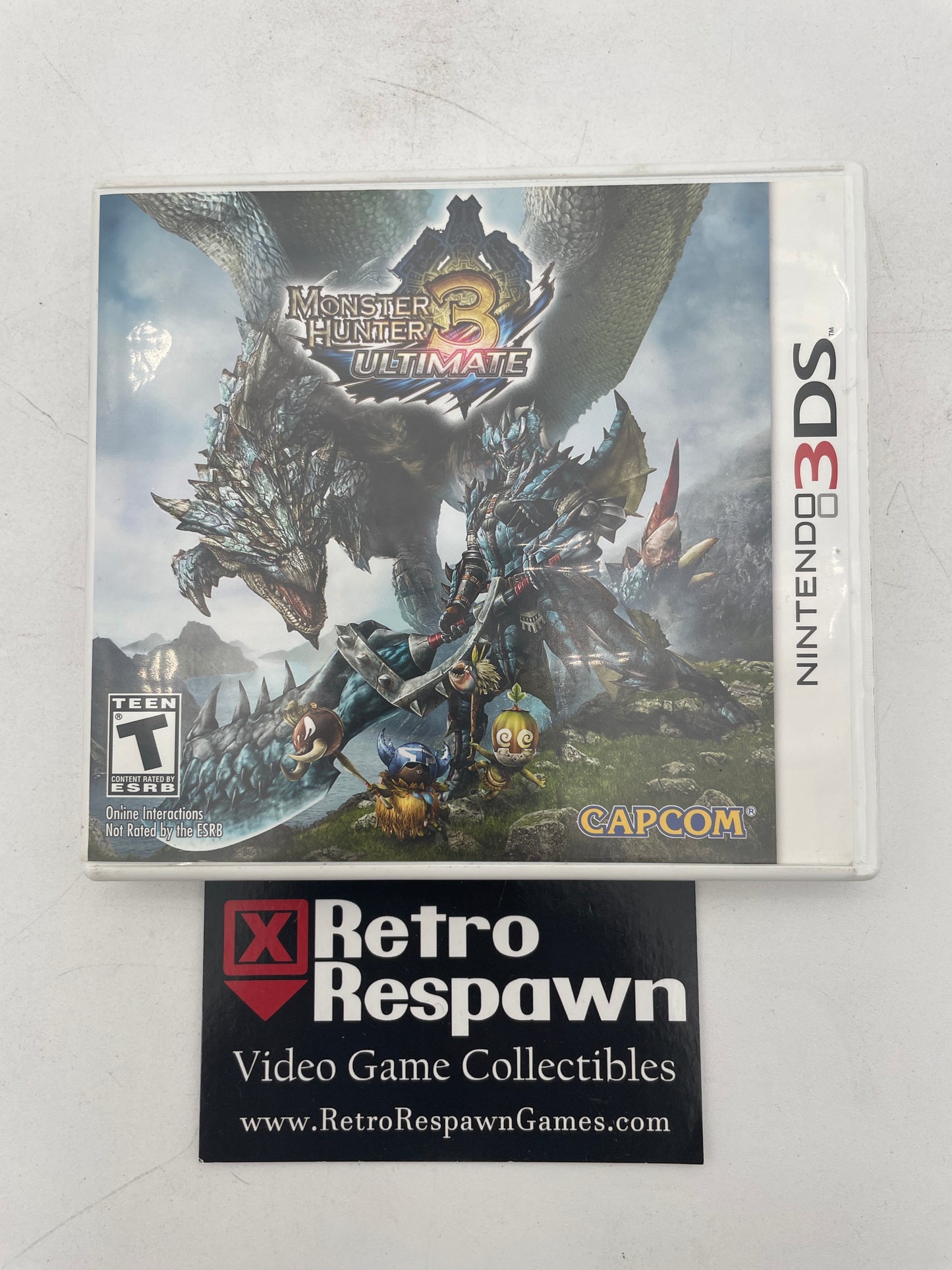 Monster Hunter 3 Ultimate - Nintendo 3DS (Complete)