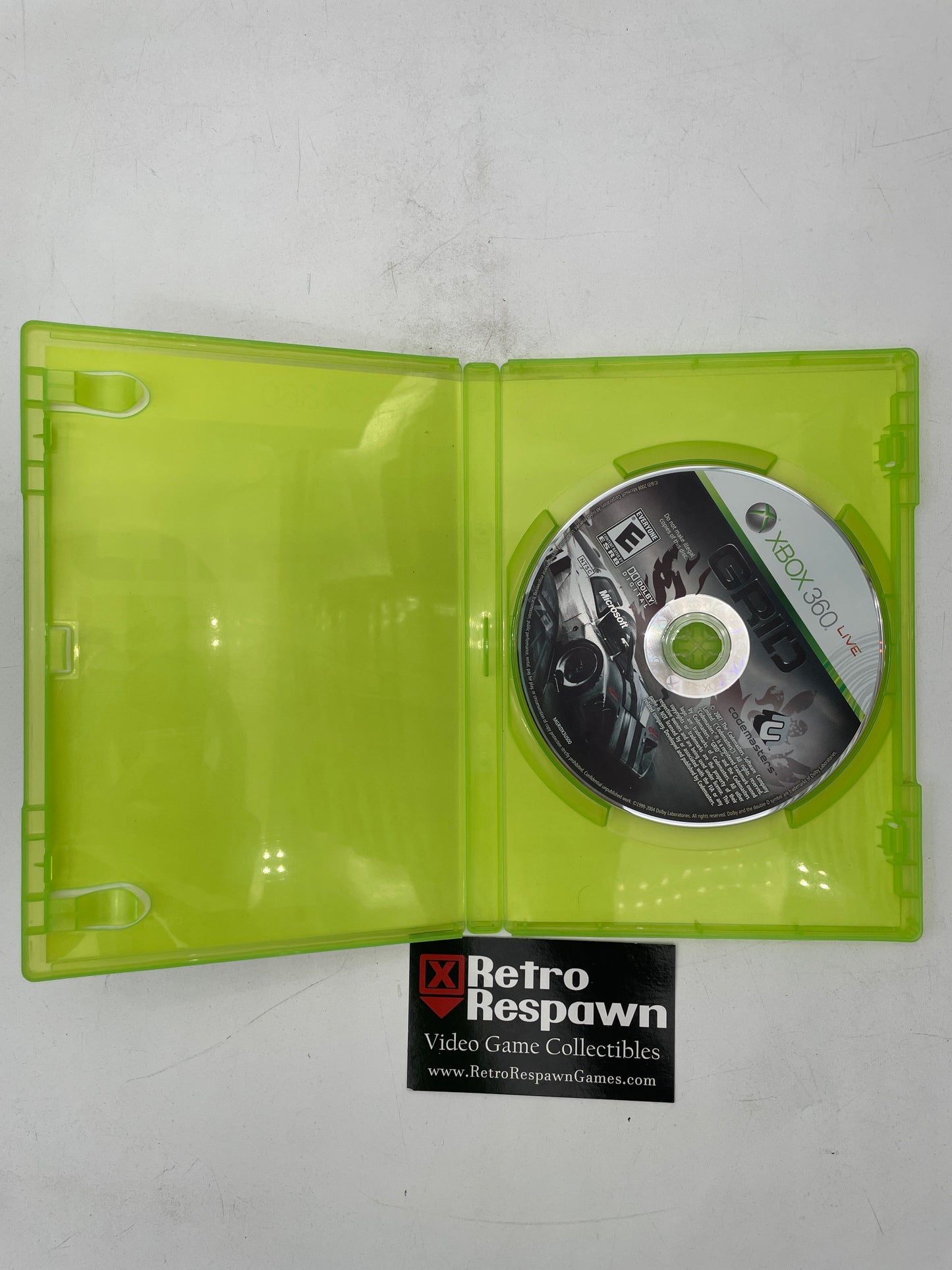 Grid - Xbox 360 (Missing Manual)