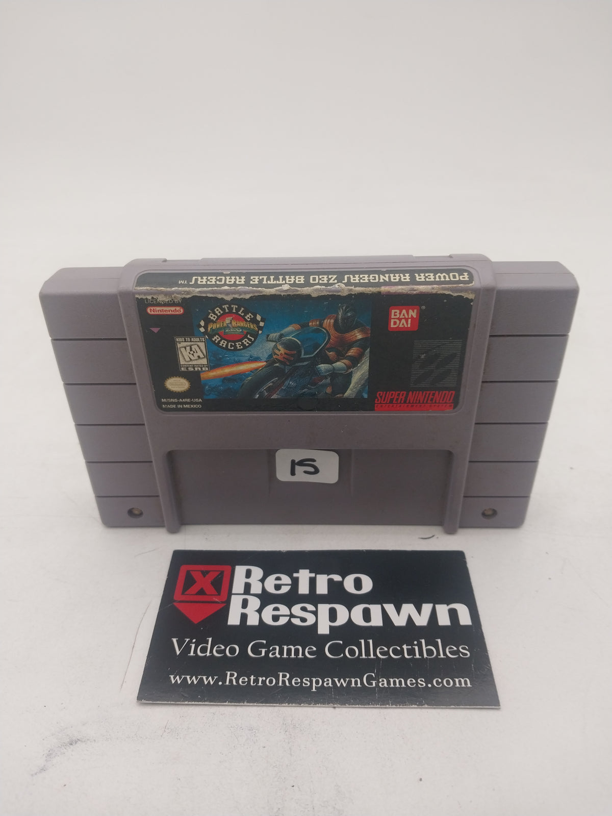 Power Rangers Zeo Battle Racers - Super Nintendo (Game Only)