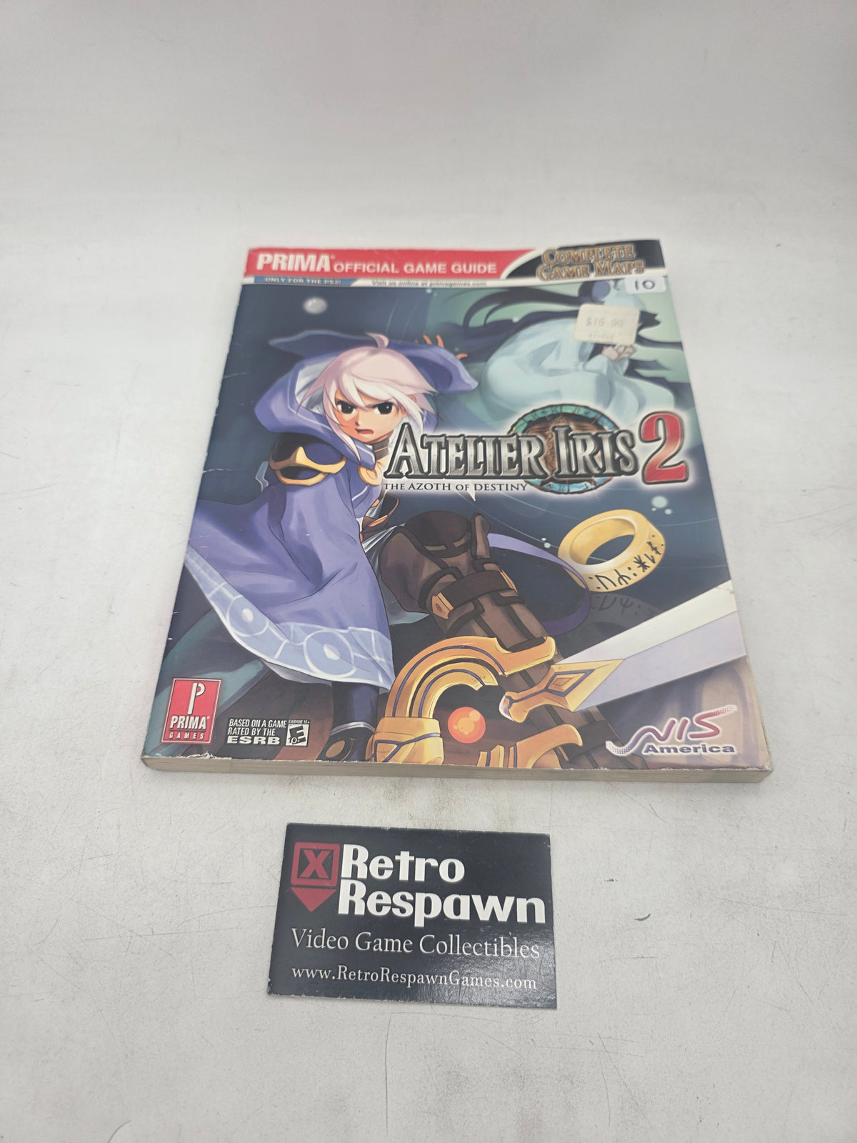 Atelier Iris 2 The Azoth of Destiny Prima Official Game Guide - Strategy Guide (Good Condition)