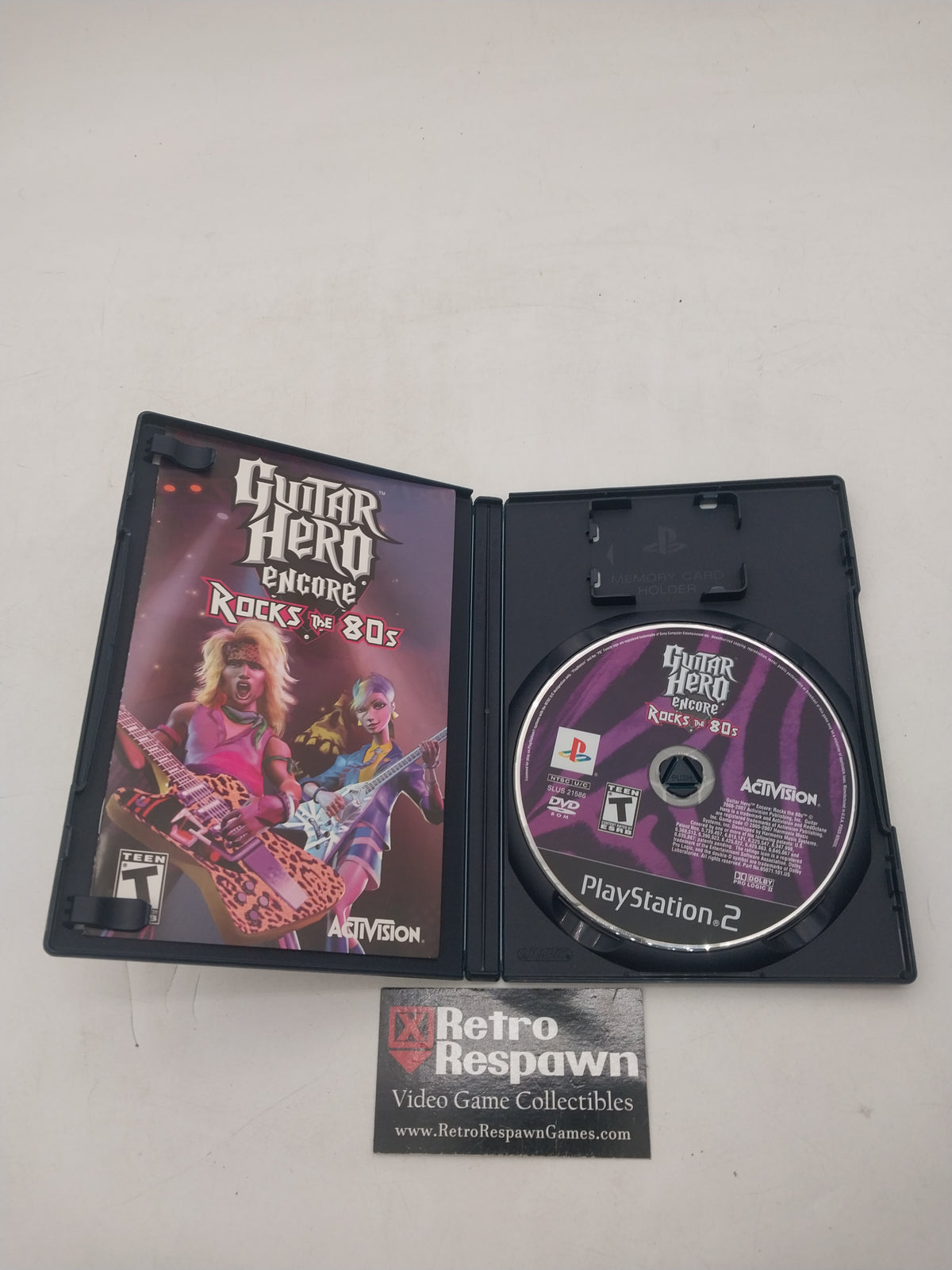 Guitar Hero Encore Rocks the 80's - Playstation 2 (Complete)