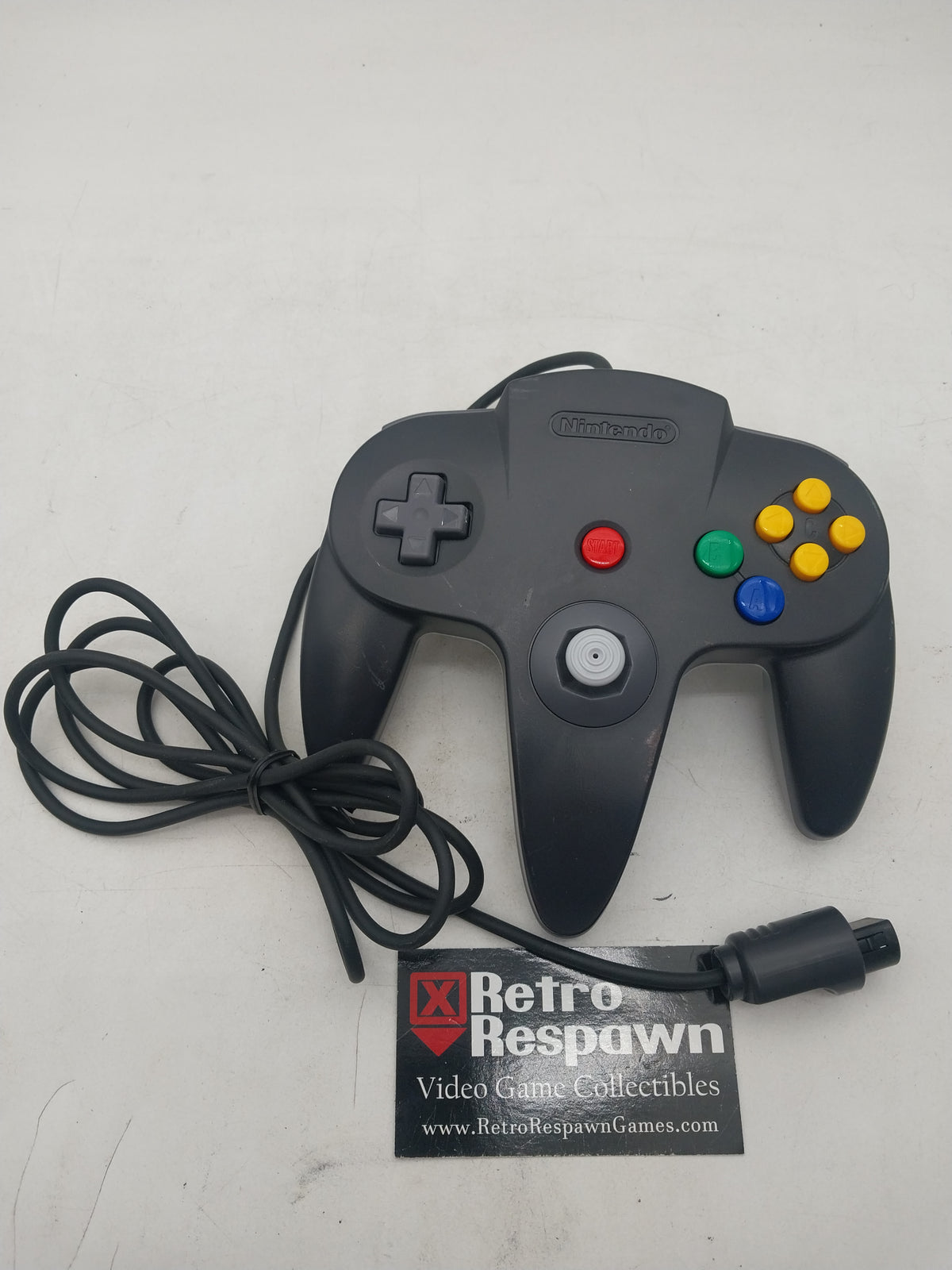 Black Controller - Nintendo 64 (Controller Only)