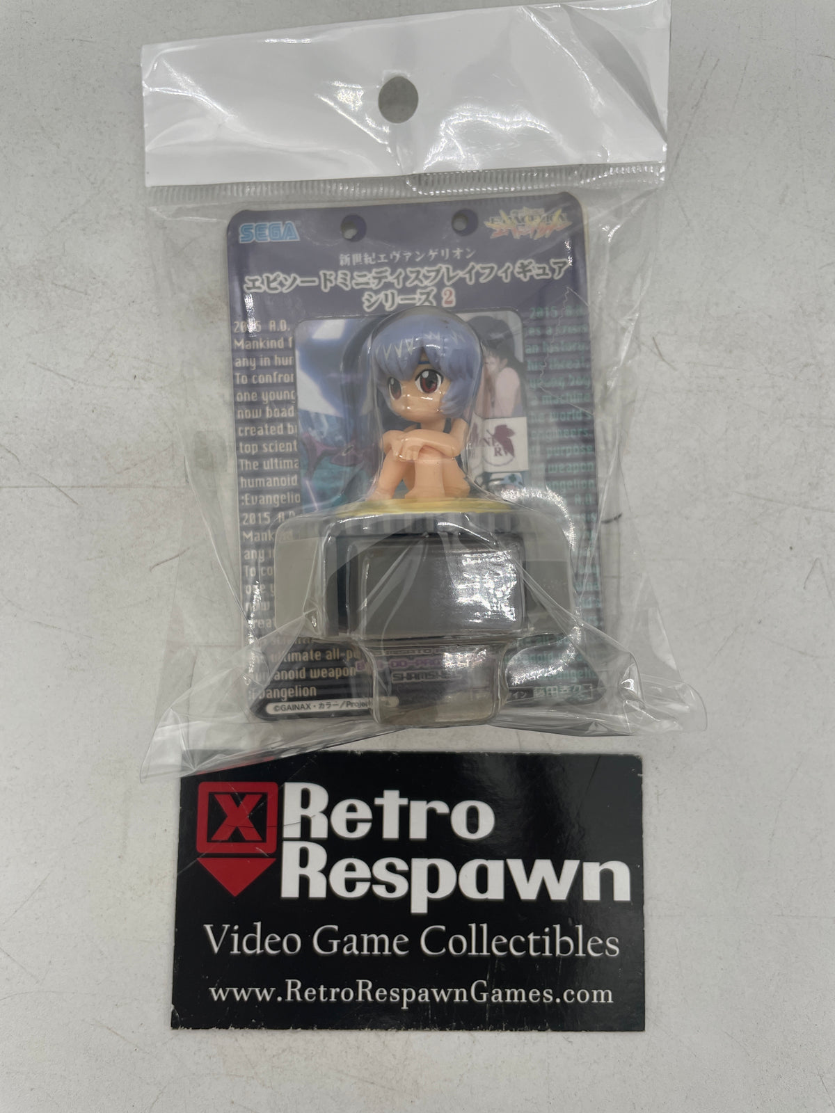 Rei Ayanami Mini Display Figure Series 2 (Sealed)