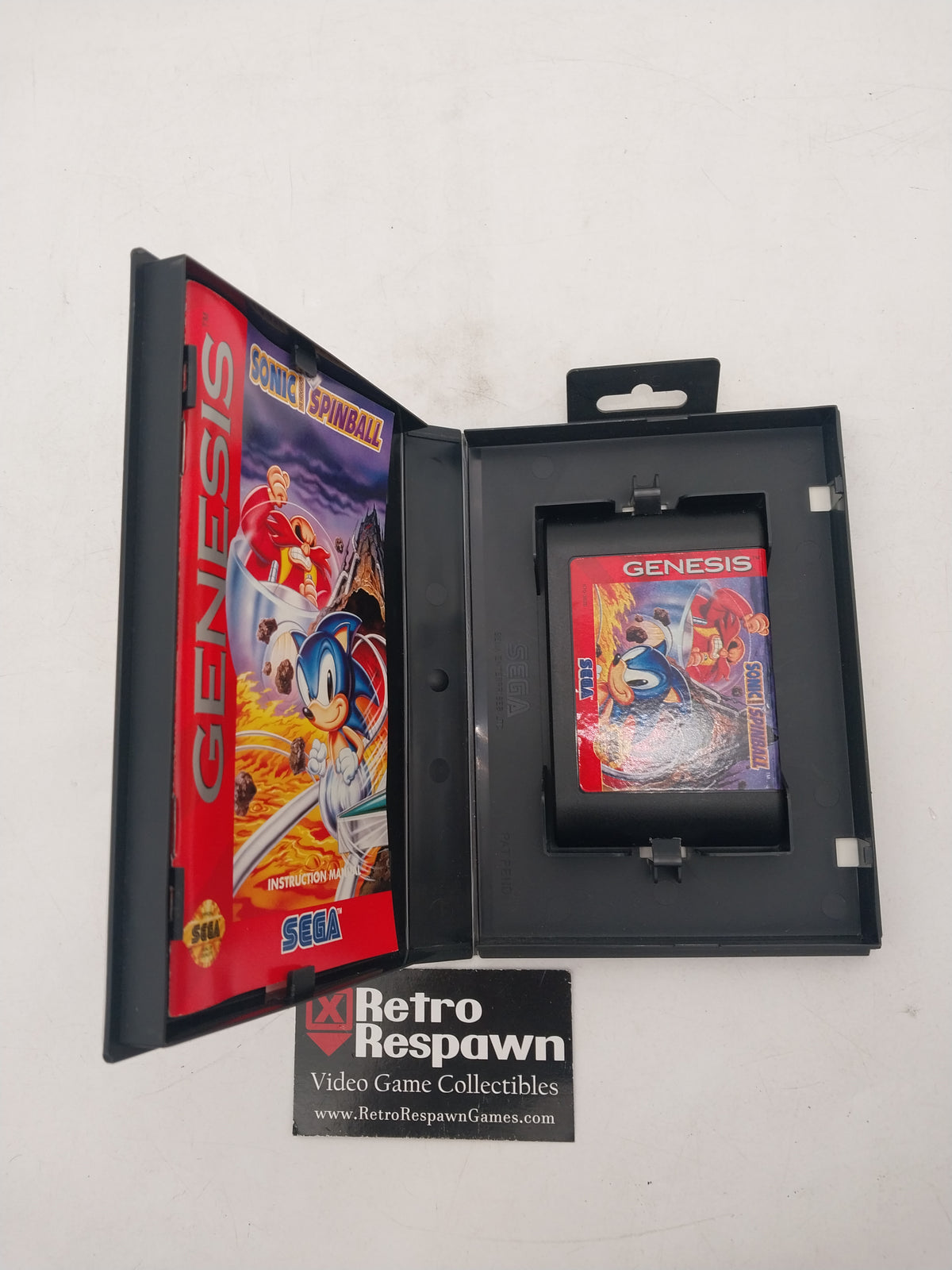 Sonic Spinball - Sega Genesis (Complete)