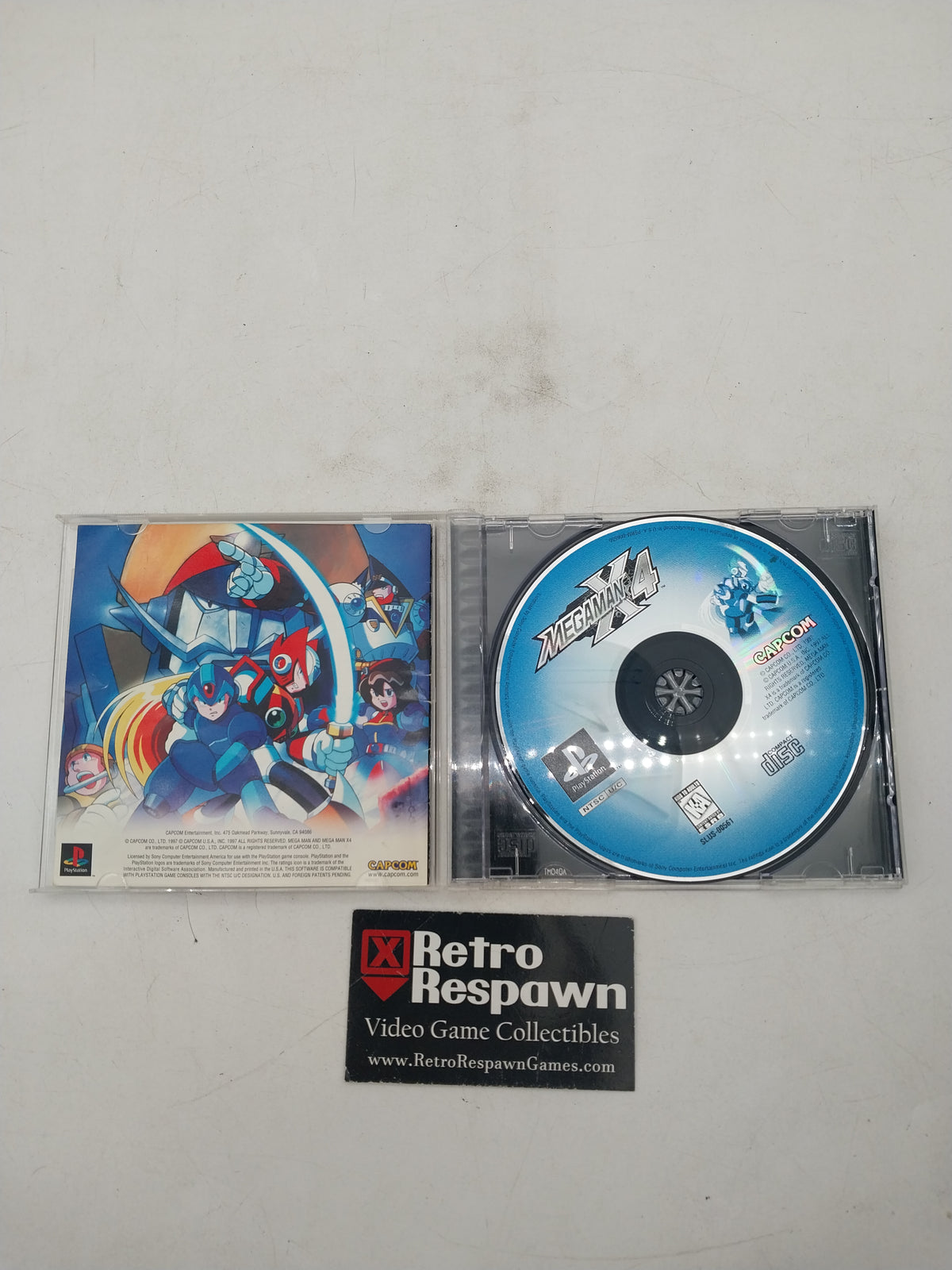 Mega Man X4 - Playstation (Complete)