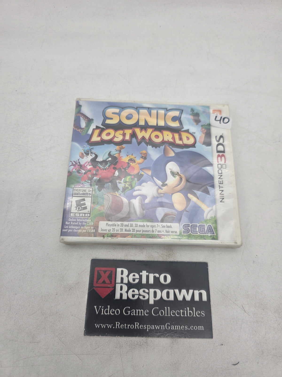 Sonic Lost World - Nintendo 3DS (Sealed)