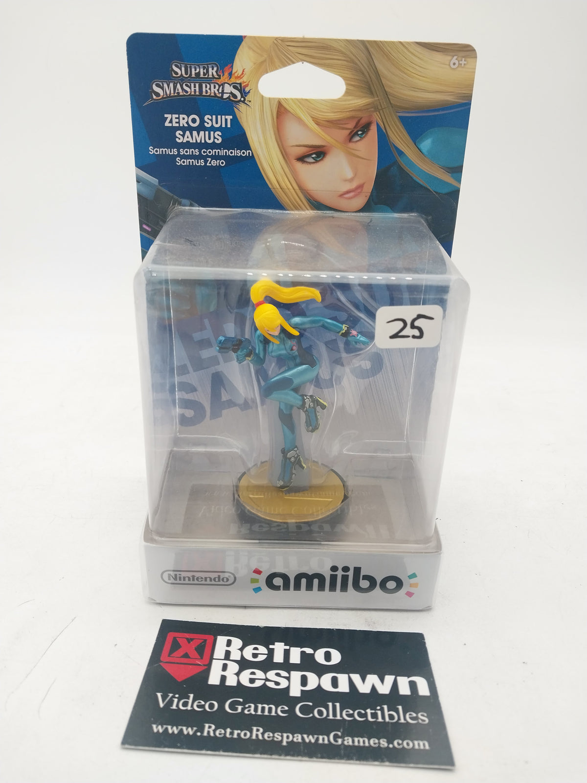 Zero Suit Samus - Amiibo (Sealed)