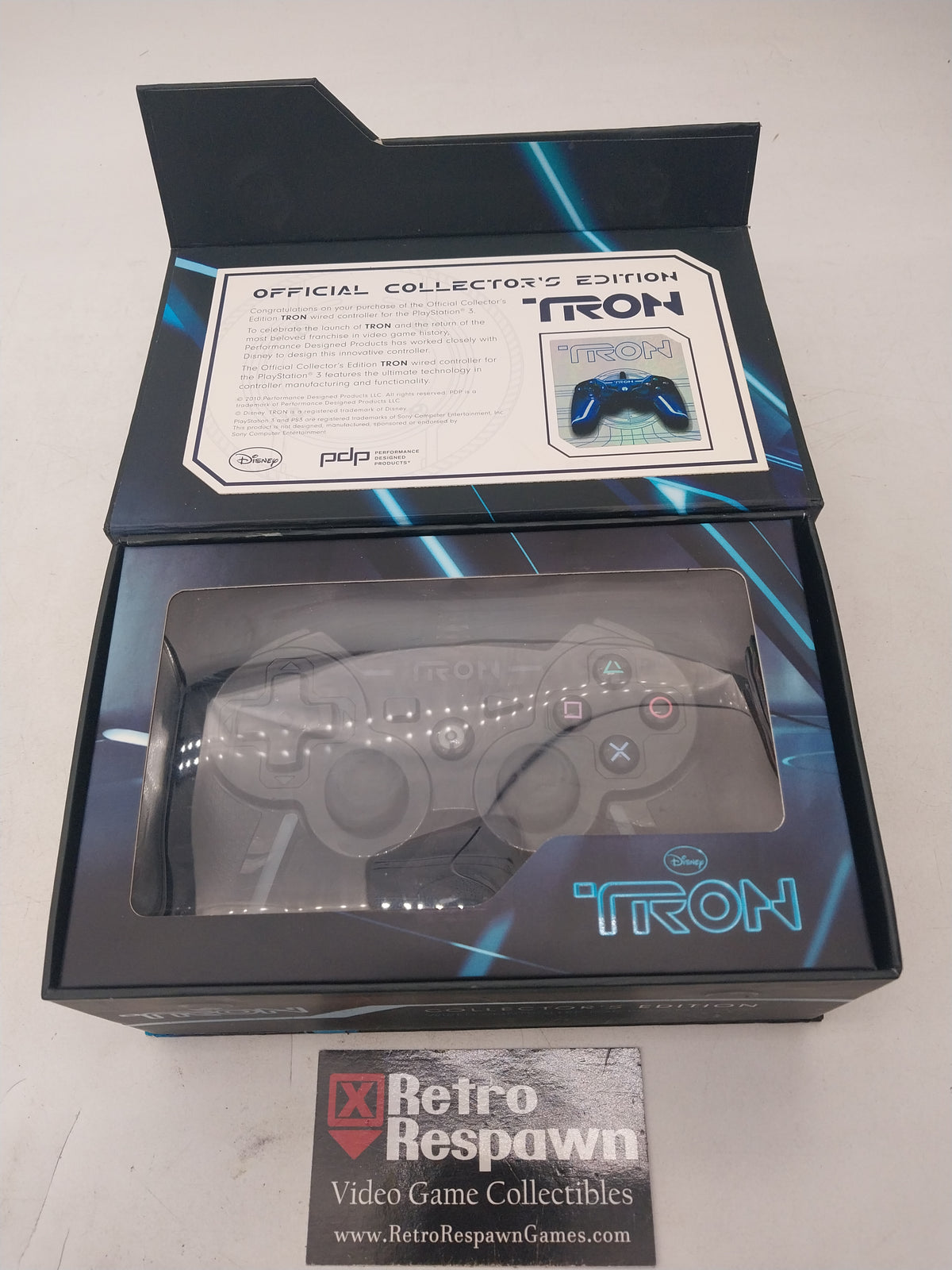 Collector's Edition Tron Wired Controller - Playstation 3 (Complete)