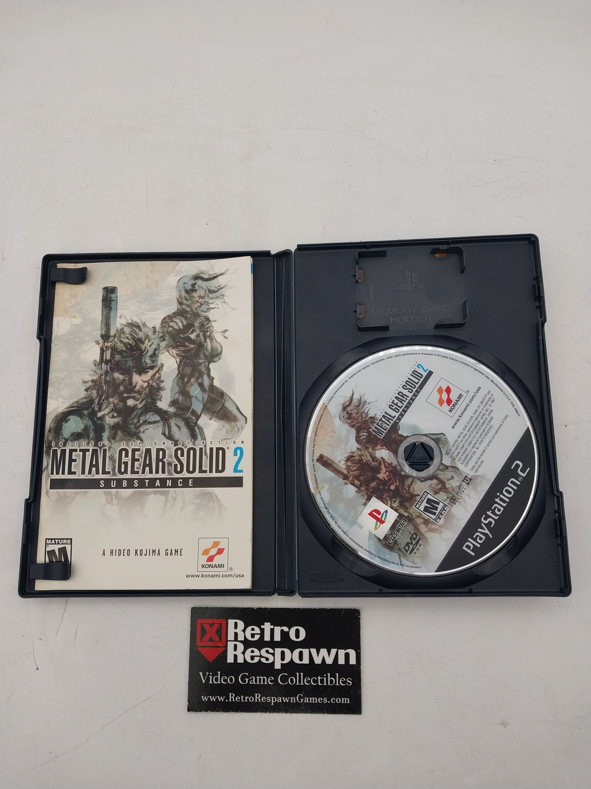 Metal Gear Solid 2 Substance - Playstation 2 (Complete)