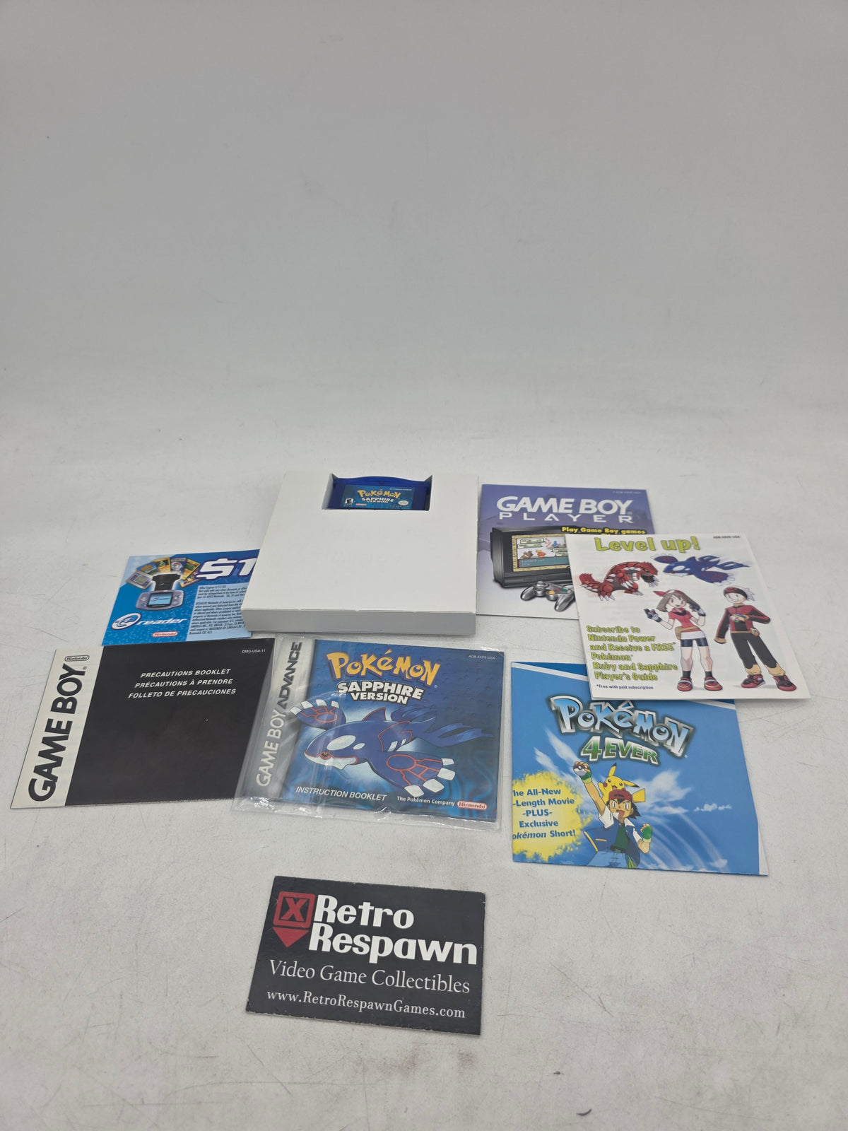 Pokemon Sapphire - GameBoy Advance (Complete/See Pictures)