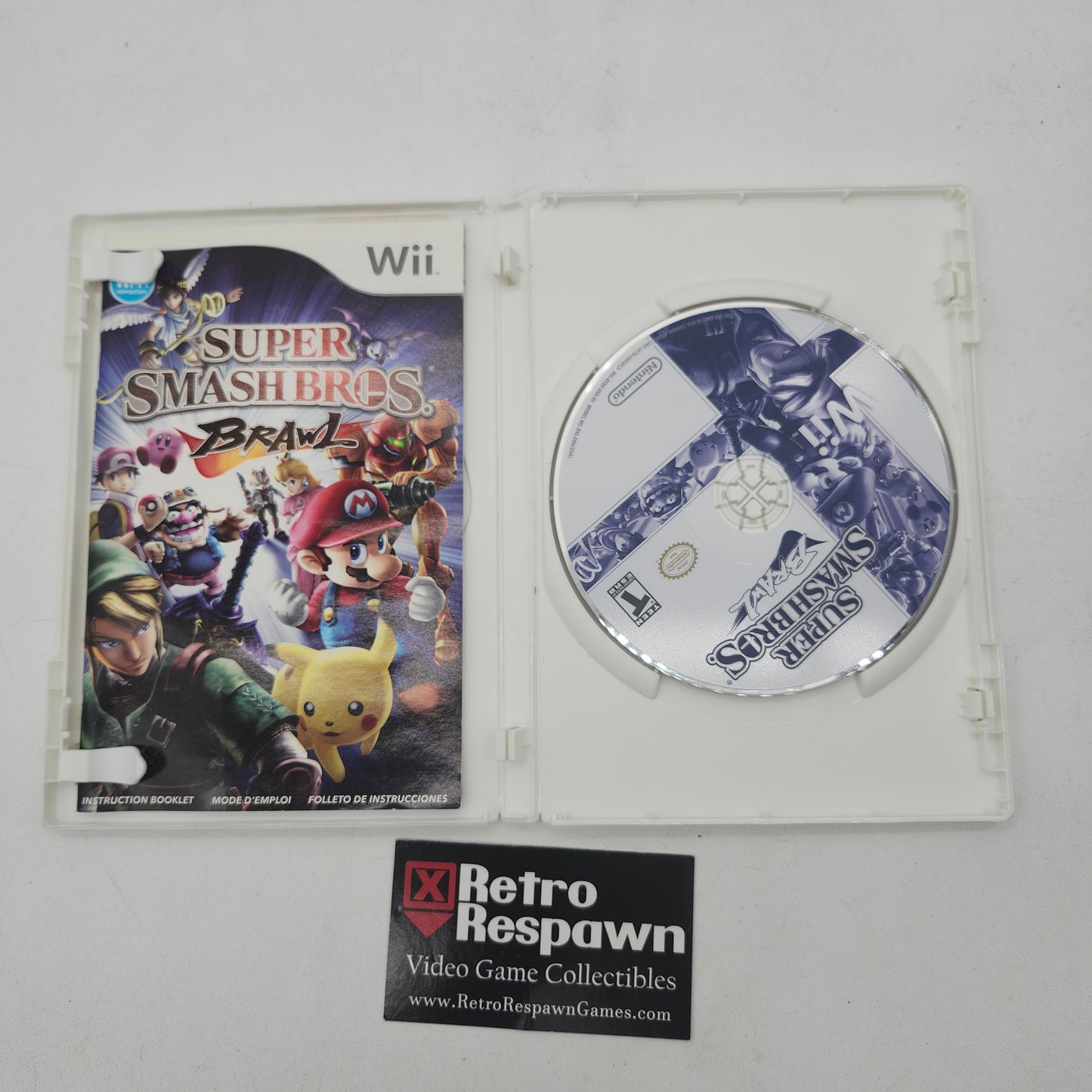 Super Smash Bros. Brawl - Nintendo Wii (Complete)