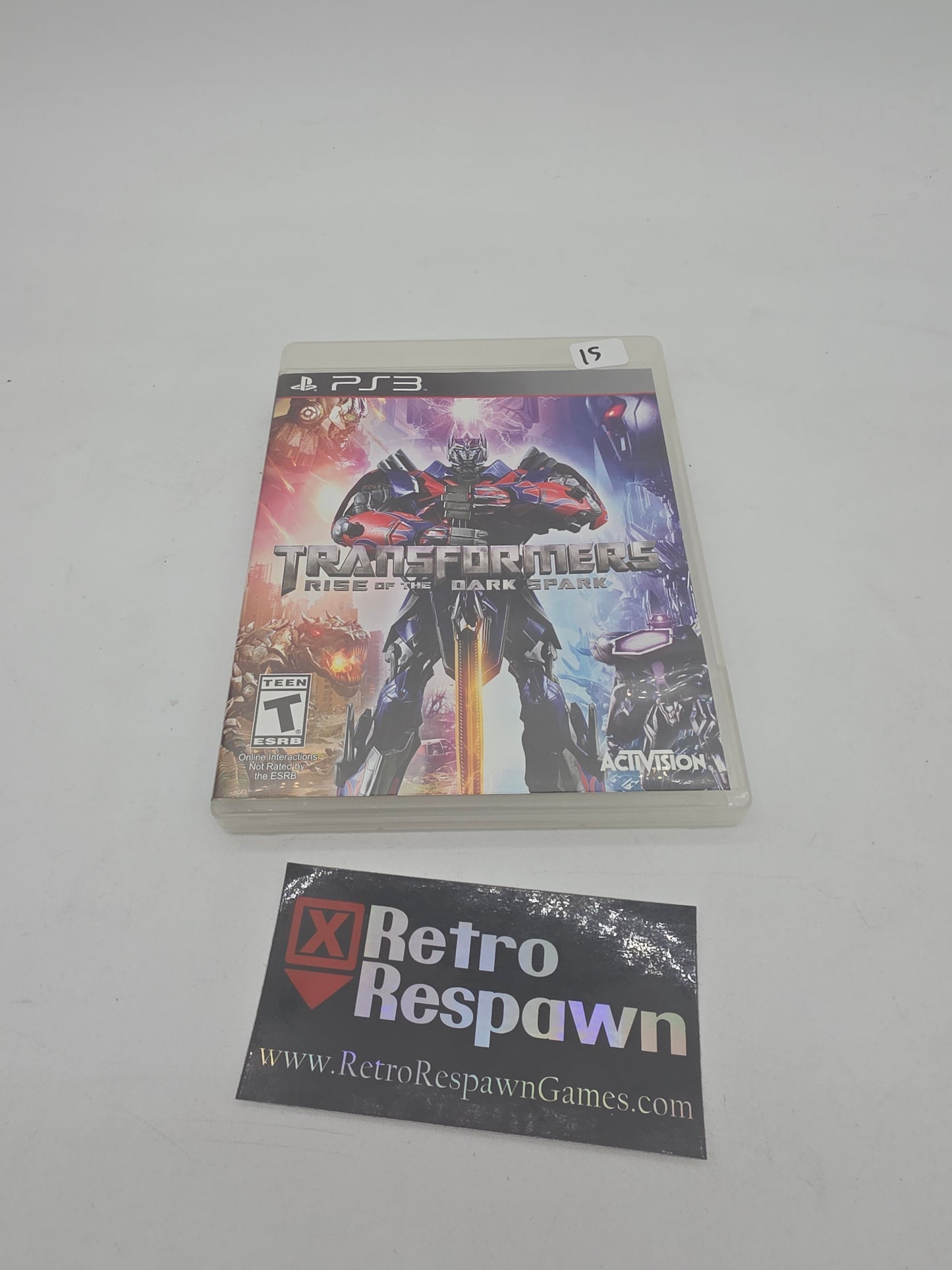 Transformers: Rise of the Dark Spark - Playstation 3 (Complete)