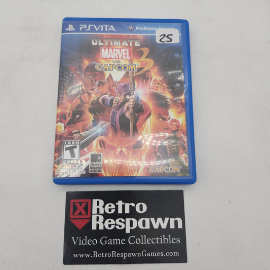 Ultimate Marvel vs Capcom 3 - Playstation Vita (Complete)