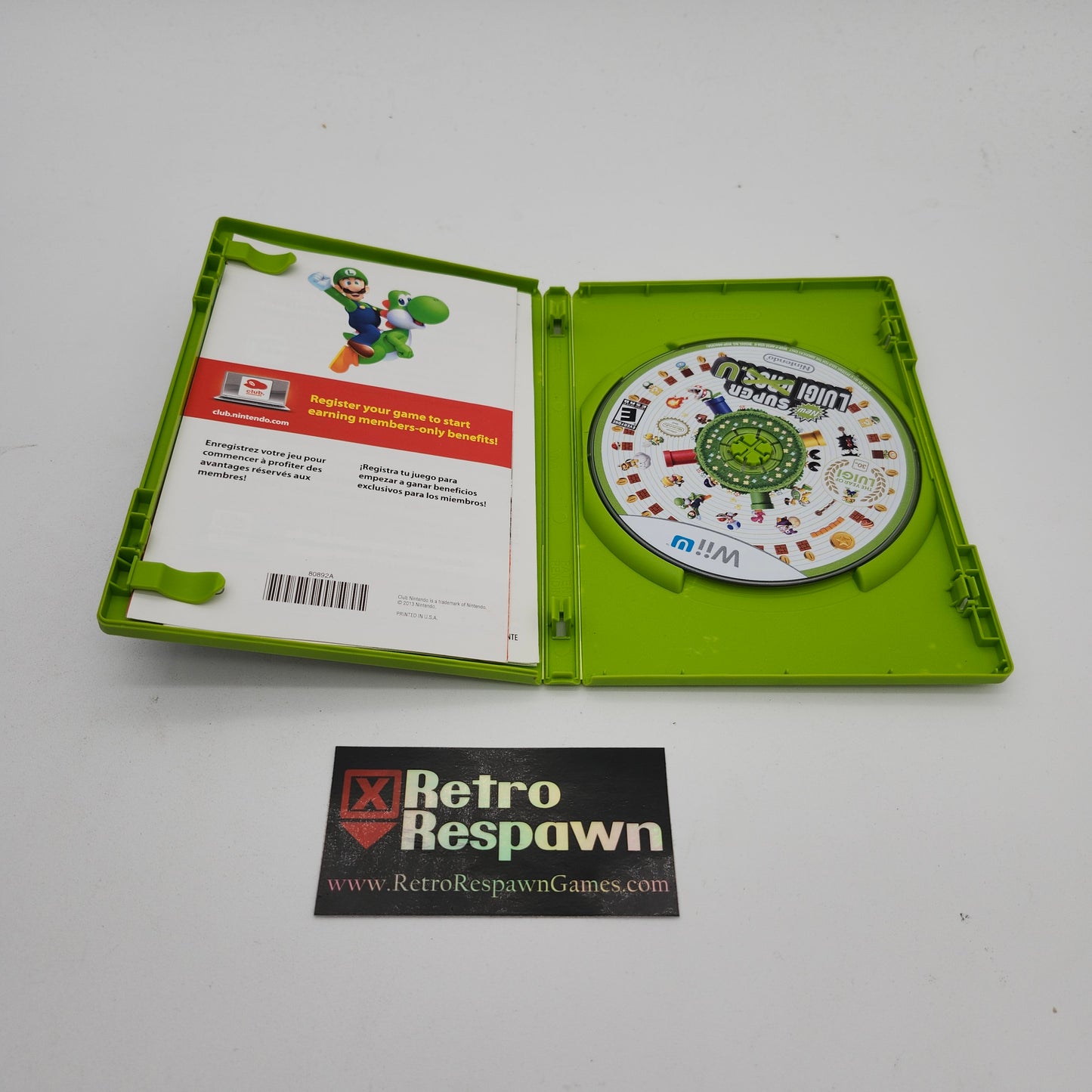 New Super Luigi U - Wii U (Complete)