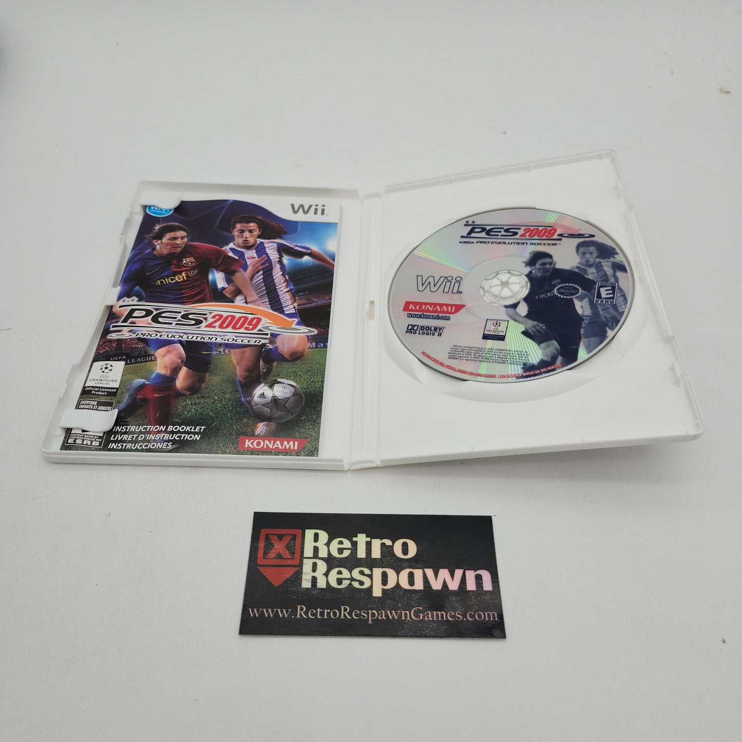 Pro Evolution Soccer 2009 - Wii (Complete)