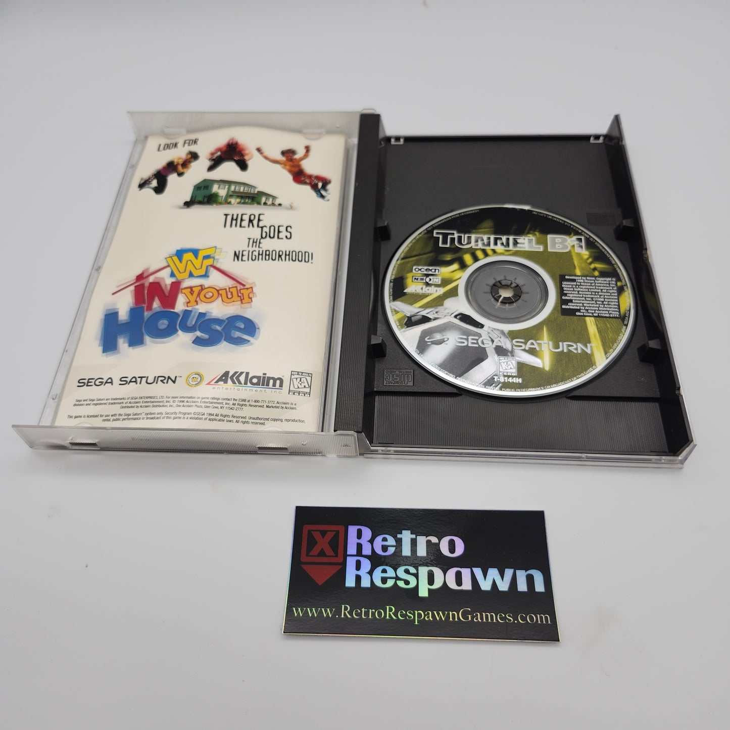 Tunnel B1 - Sega Saturn (Complete)