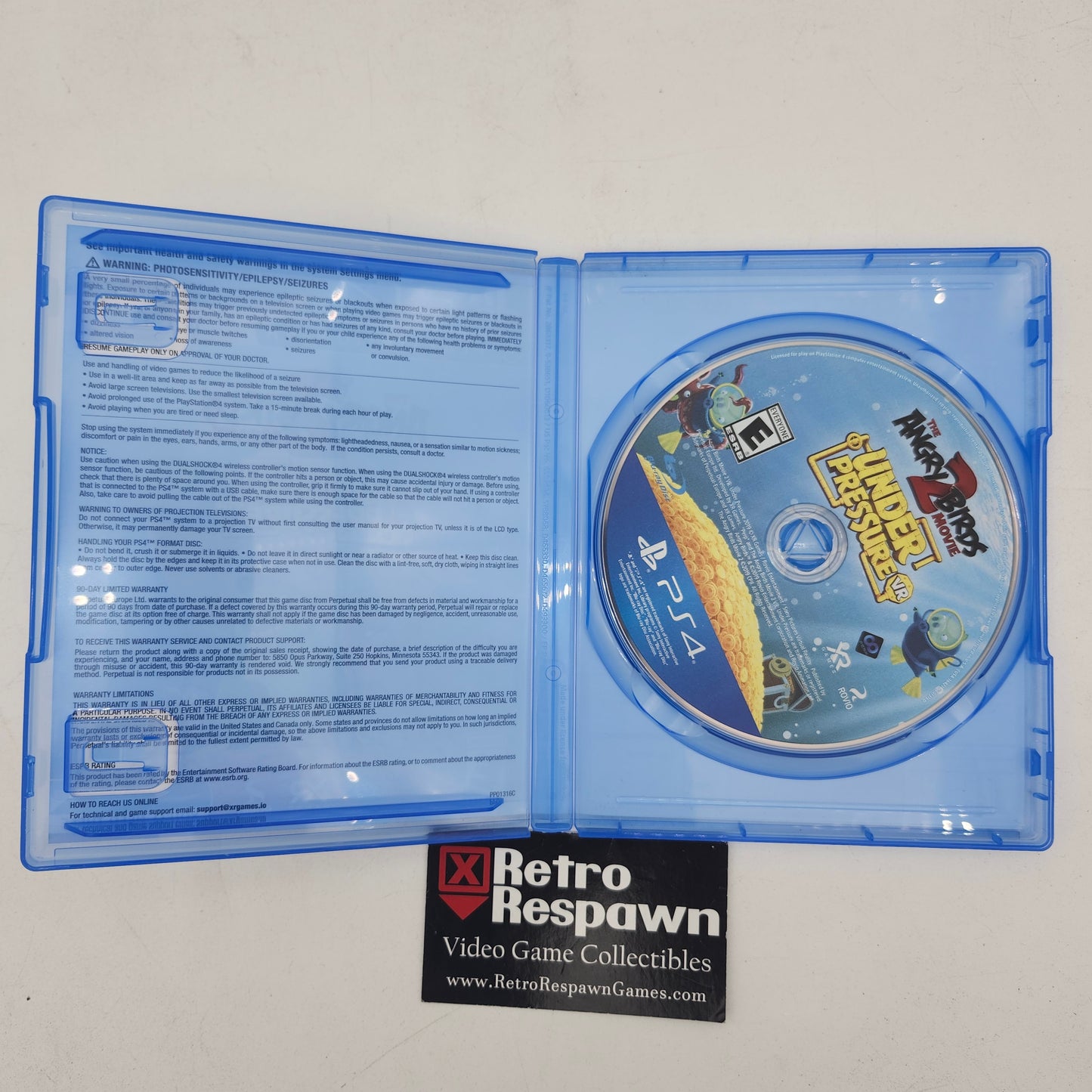 The Angry Birds Movie 2 VR: Under Pressure - Playstation 4 (Complete)