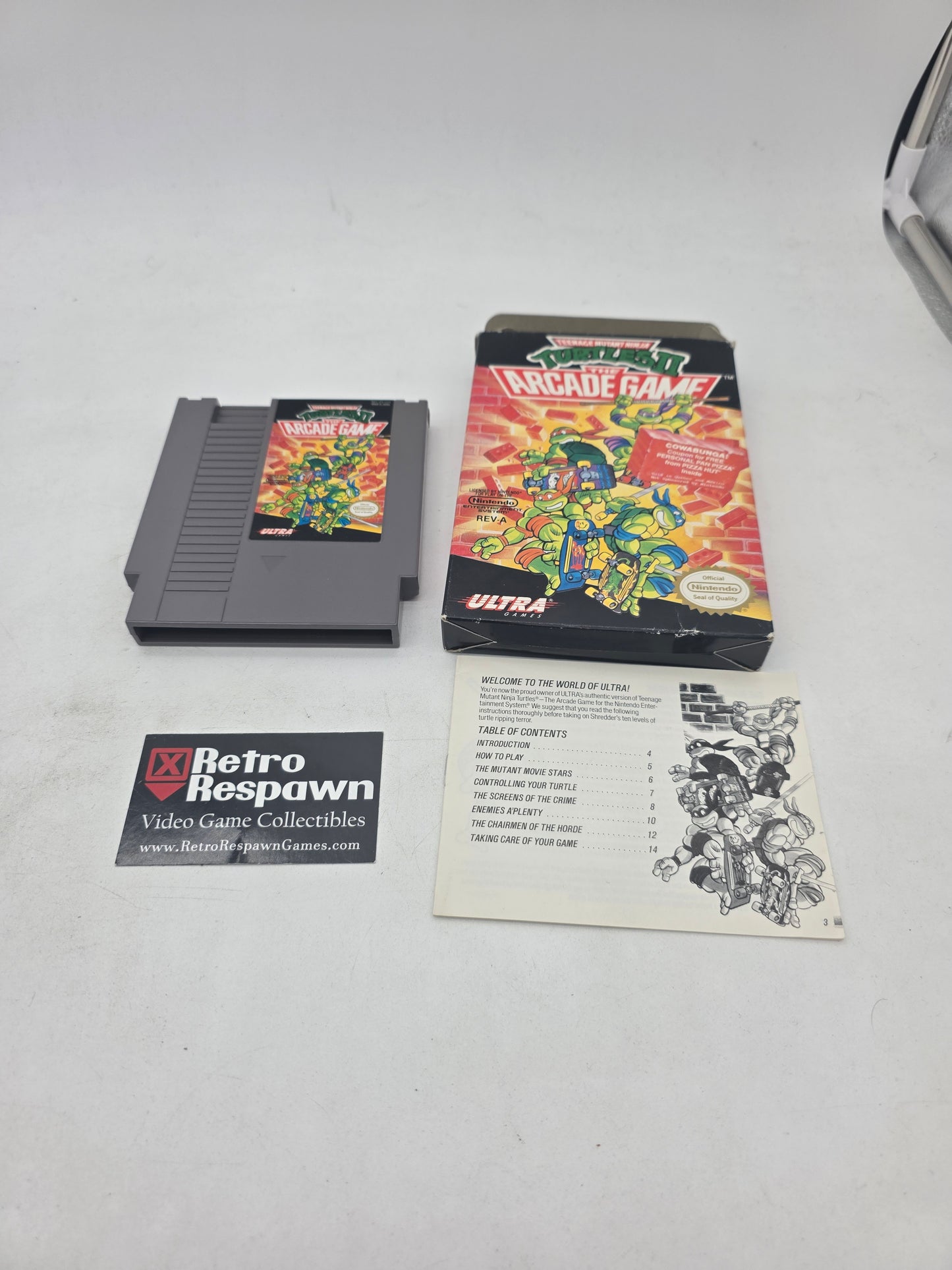 Teenage Mutant Ninja Turtles II - NES (Complete)