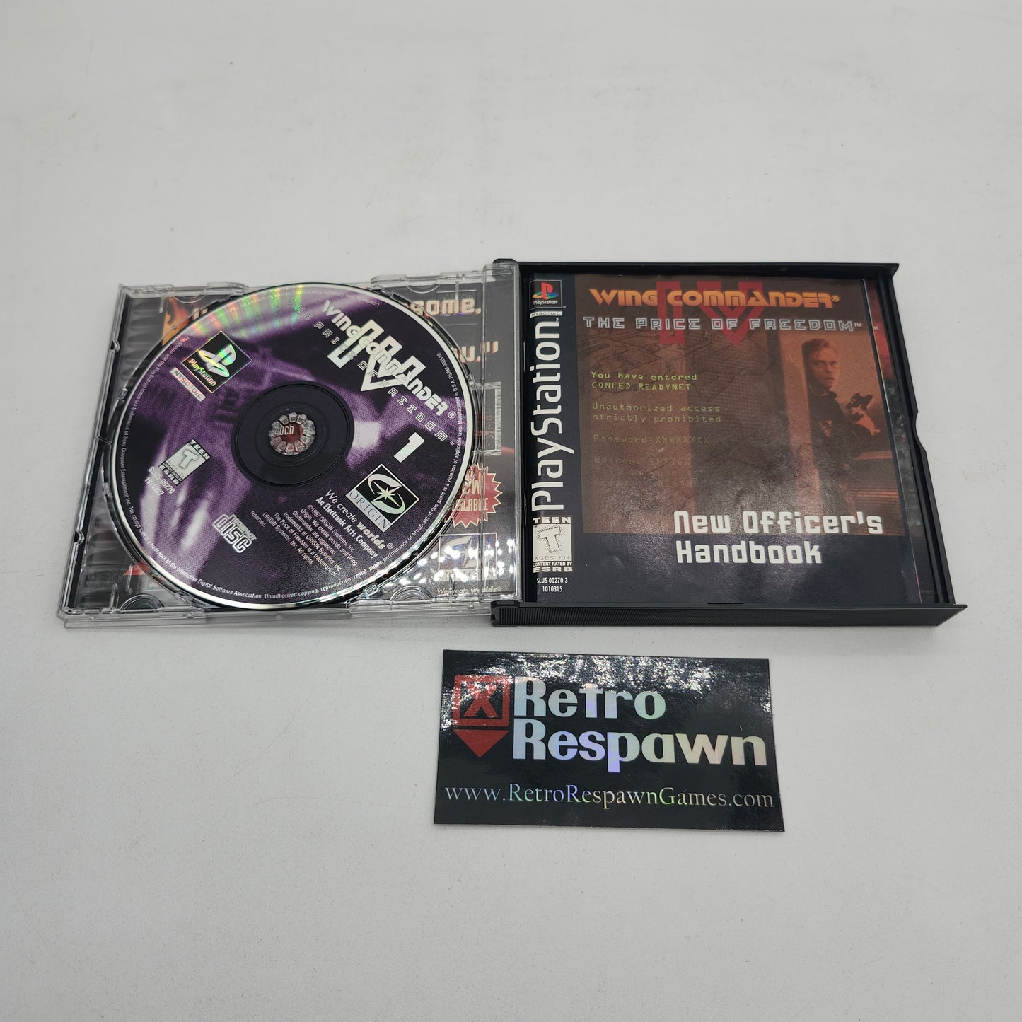 Wing Commander IV - Playstation (Complete)