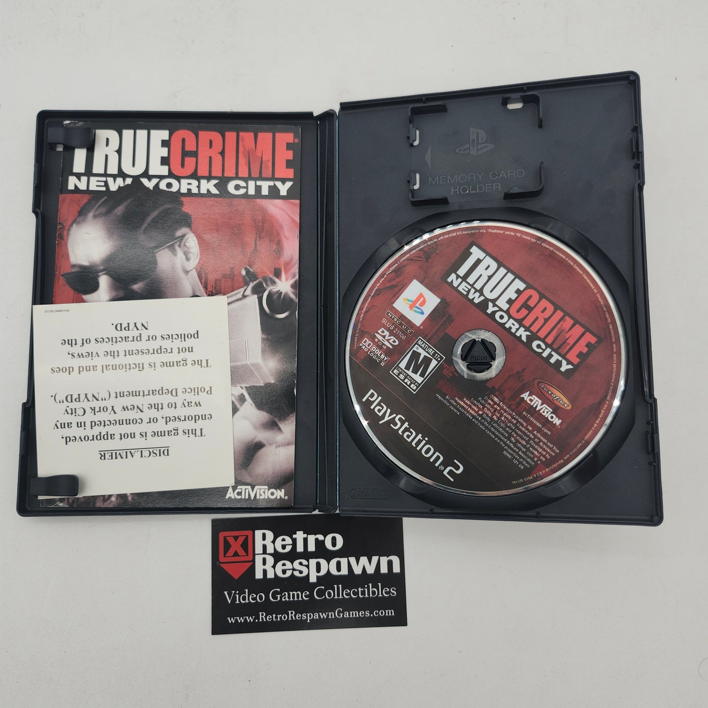 True Crime New York City - Playstation 2 (Complete)