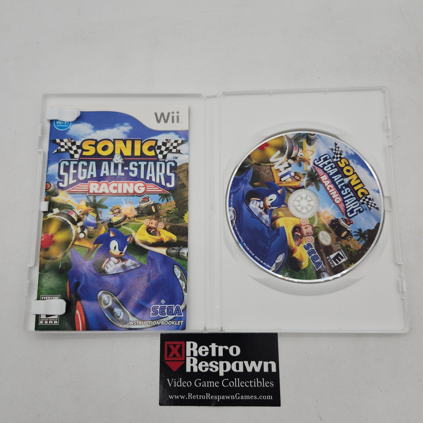 Sonic & SEGA All-Stars Racing - Wii (Complete)