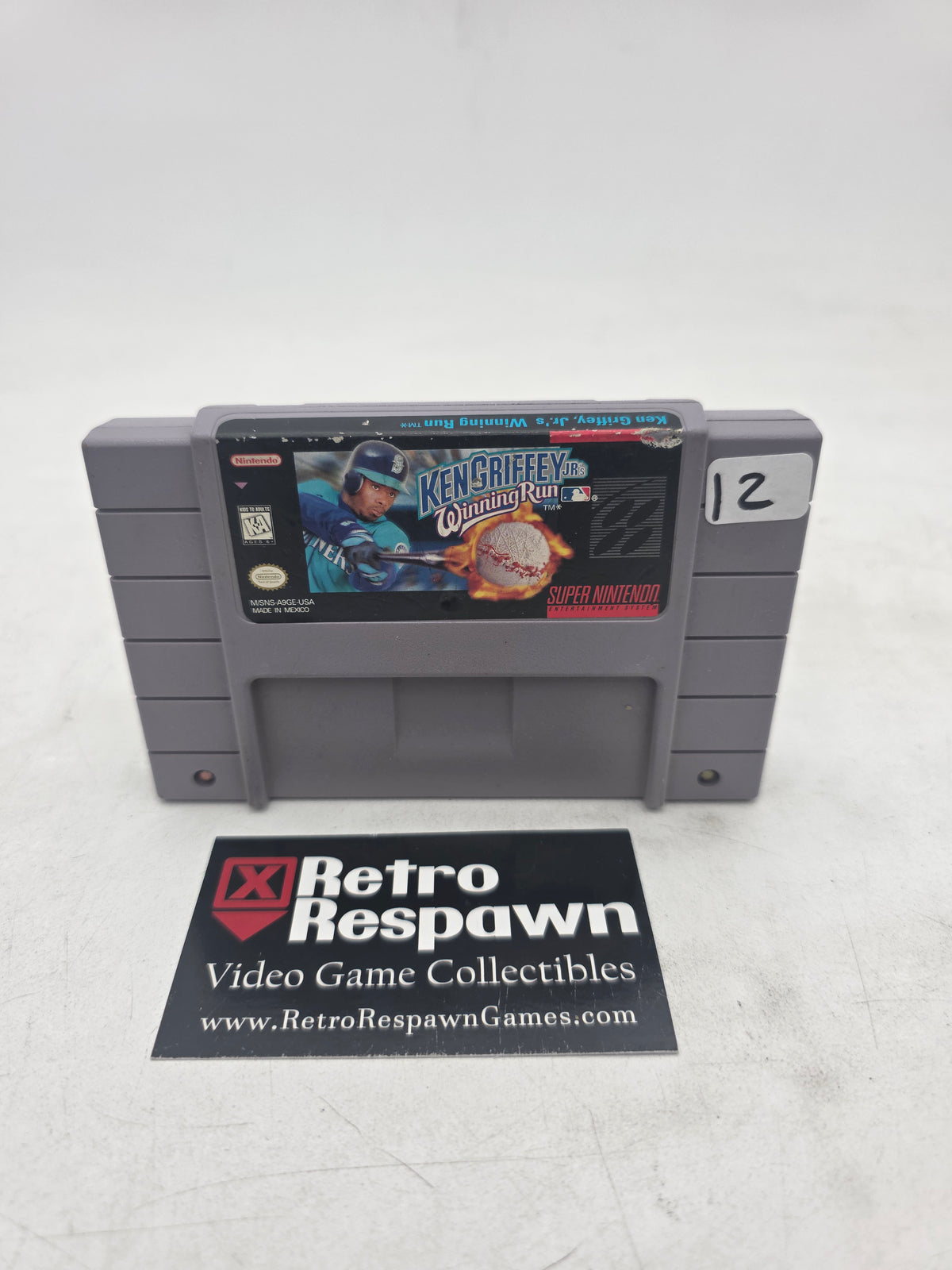 Ken Griffey Jr's Winning Run - Super Nintendo (Game Only)