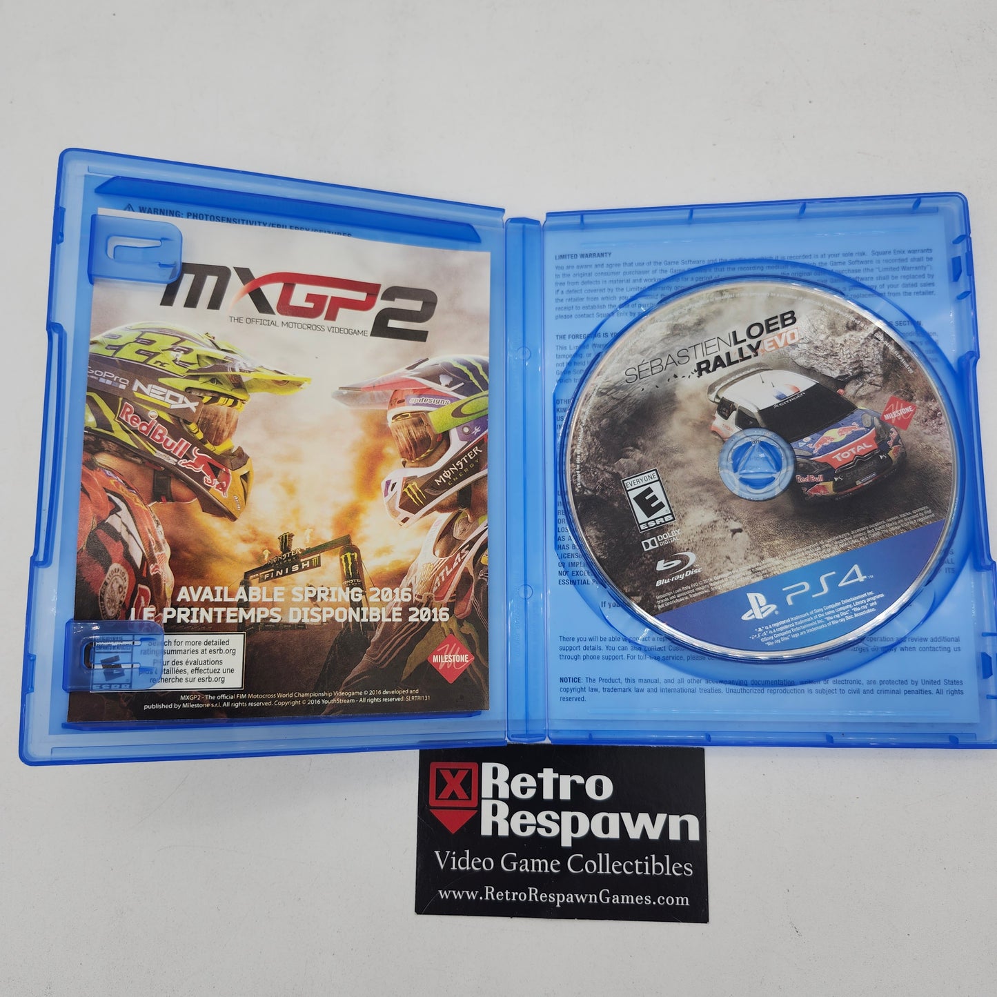 Sebastien Loeb Rally Evo - Playstation 4 (Complete)